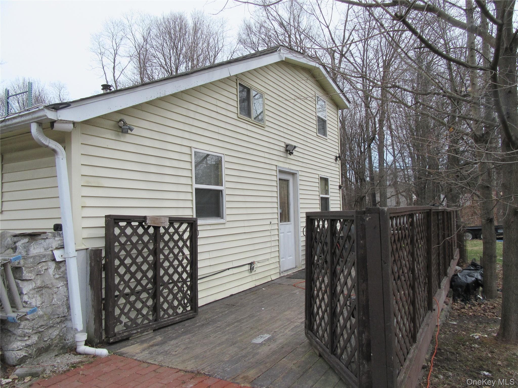 Front of Structure