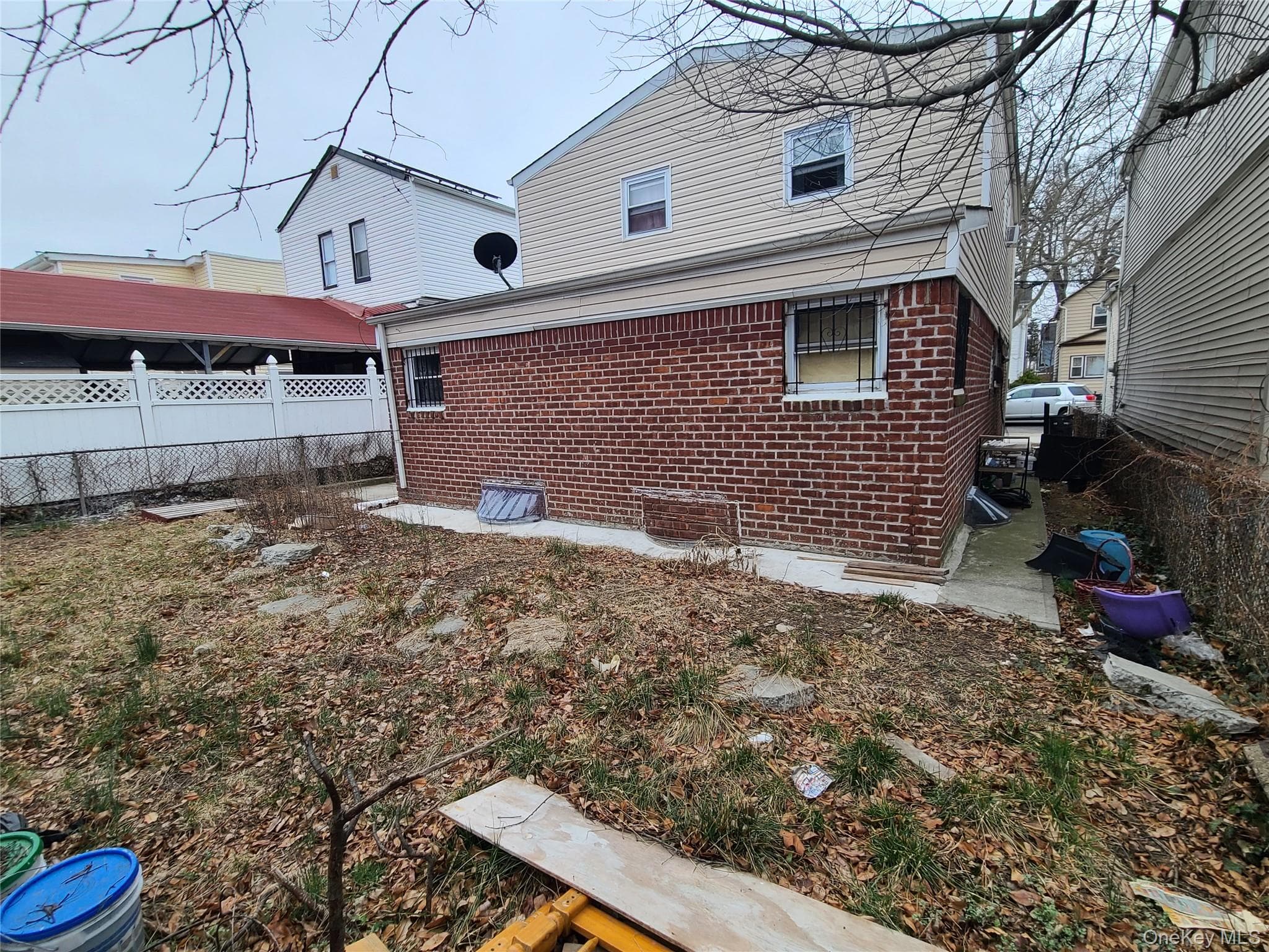 Back of Structure