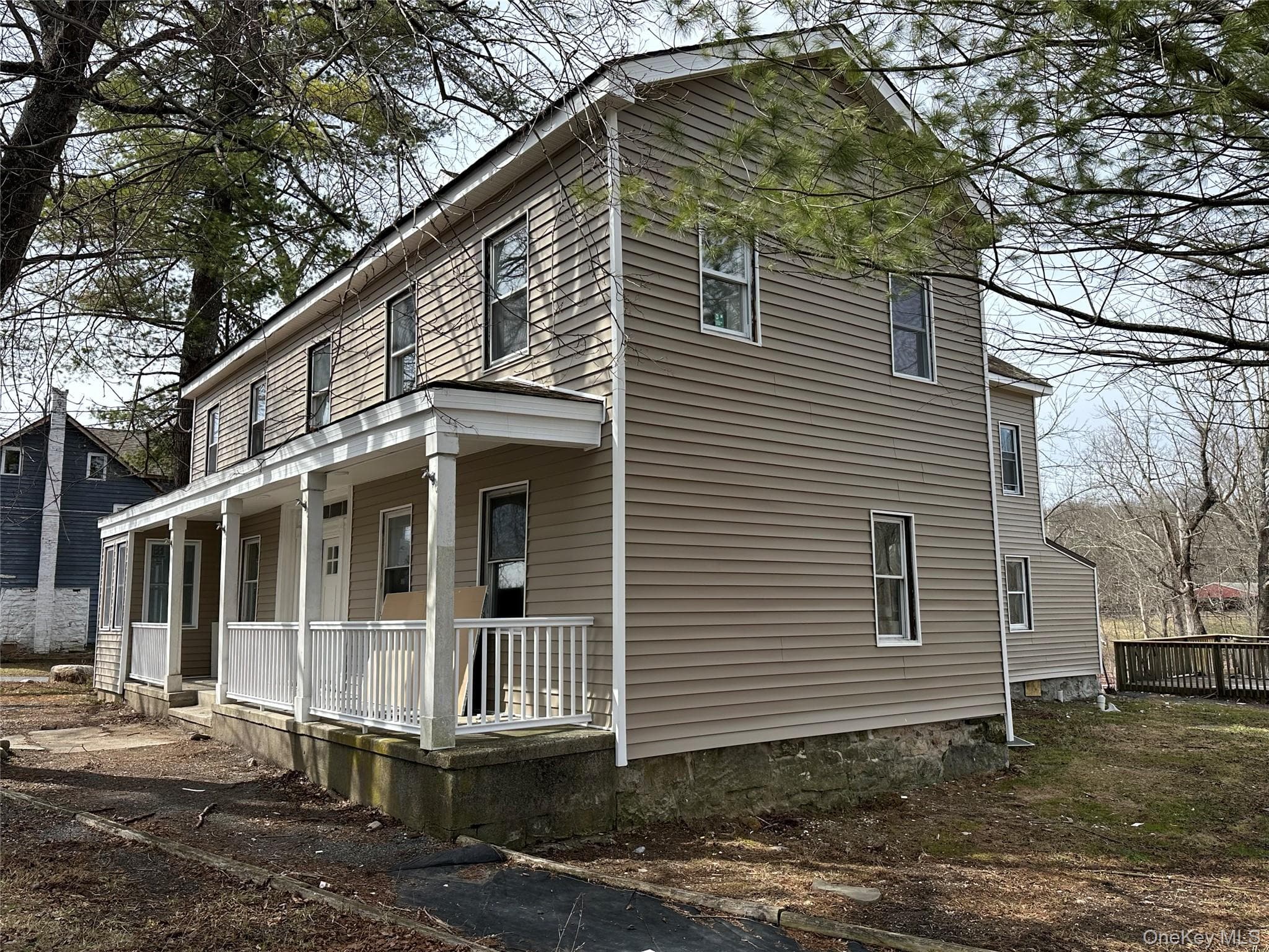 Front of Structure