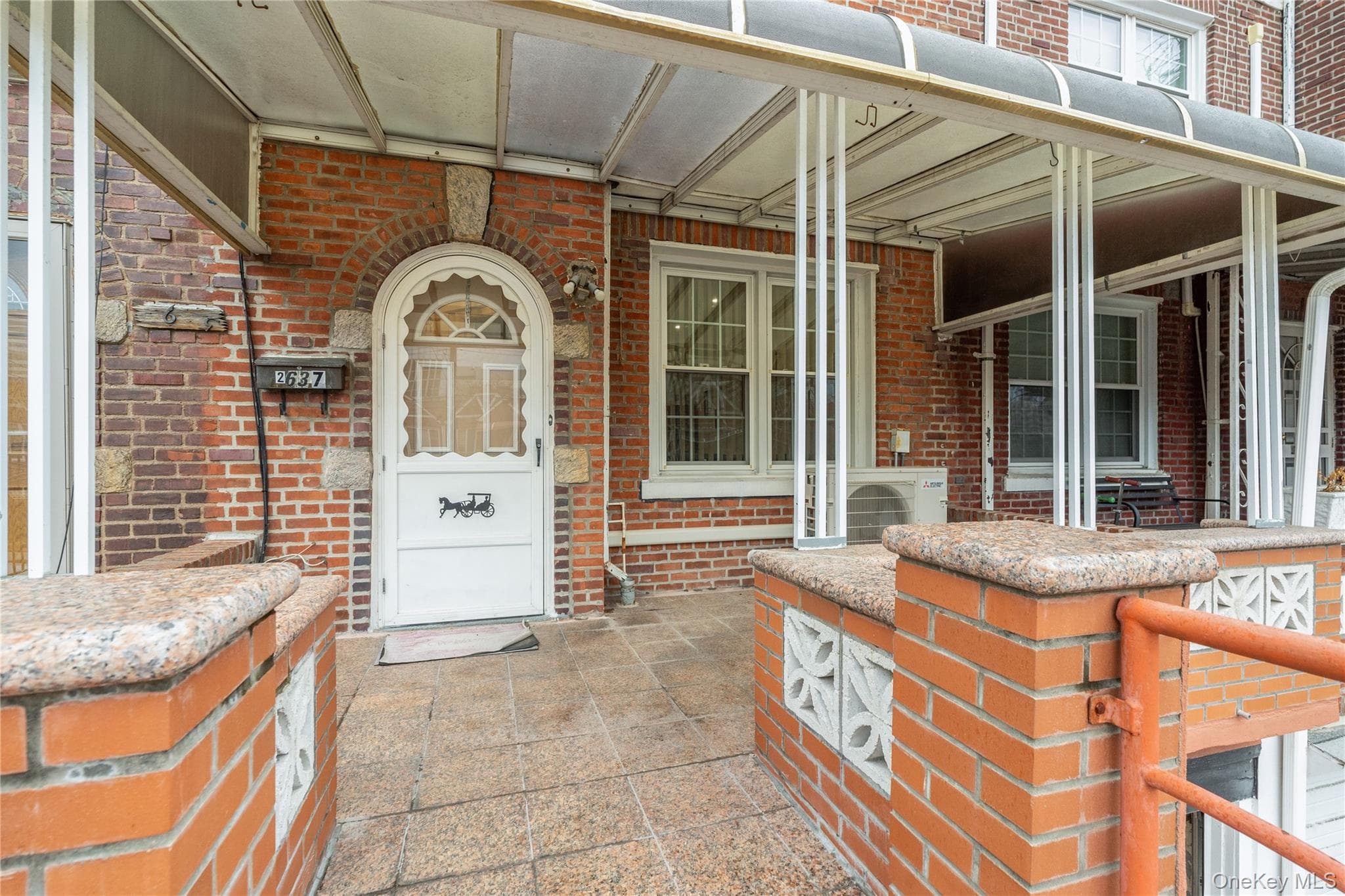 Front of Structure