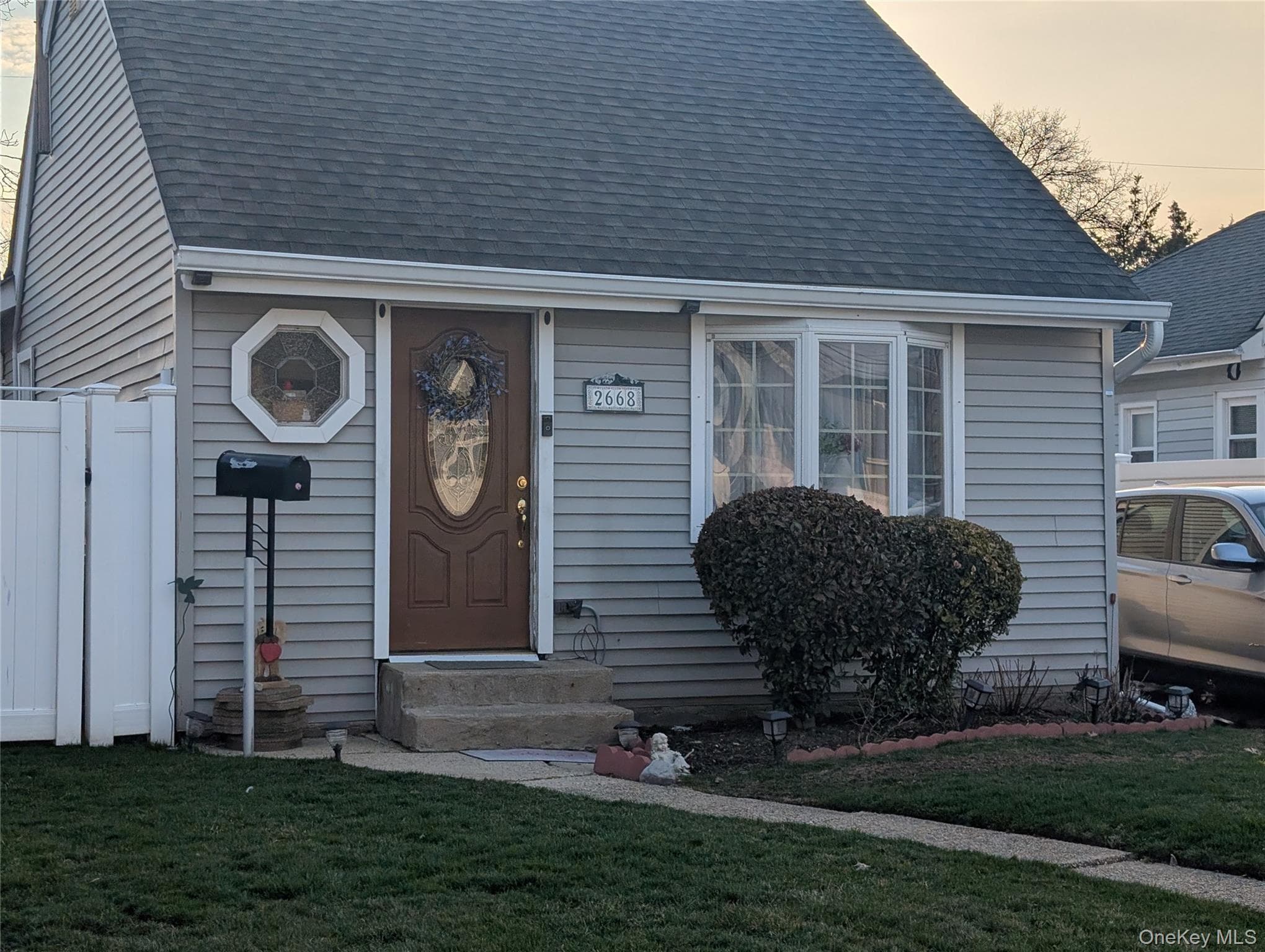 Front of Structure