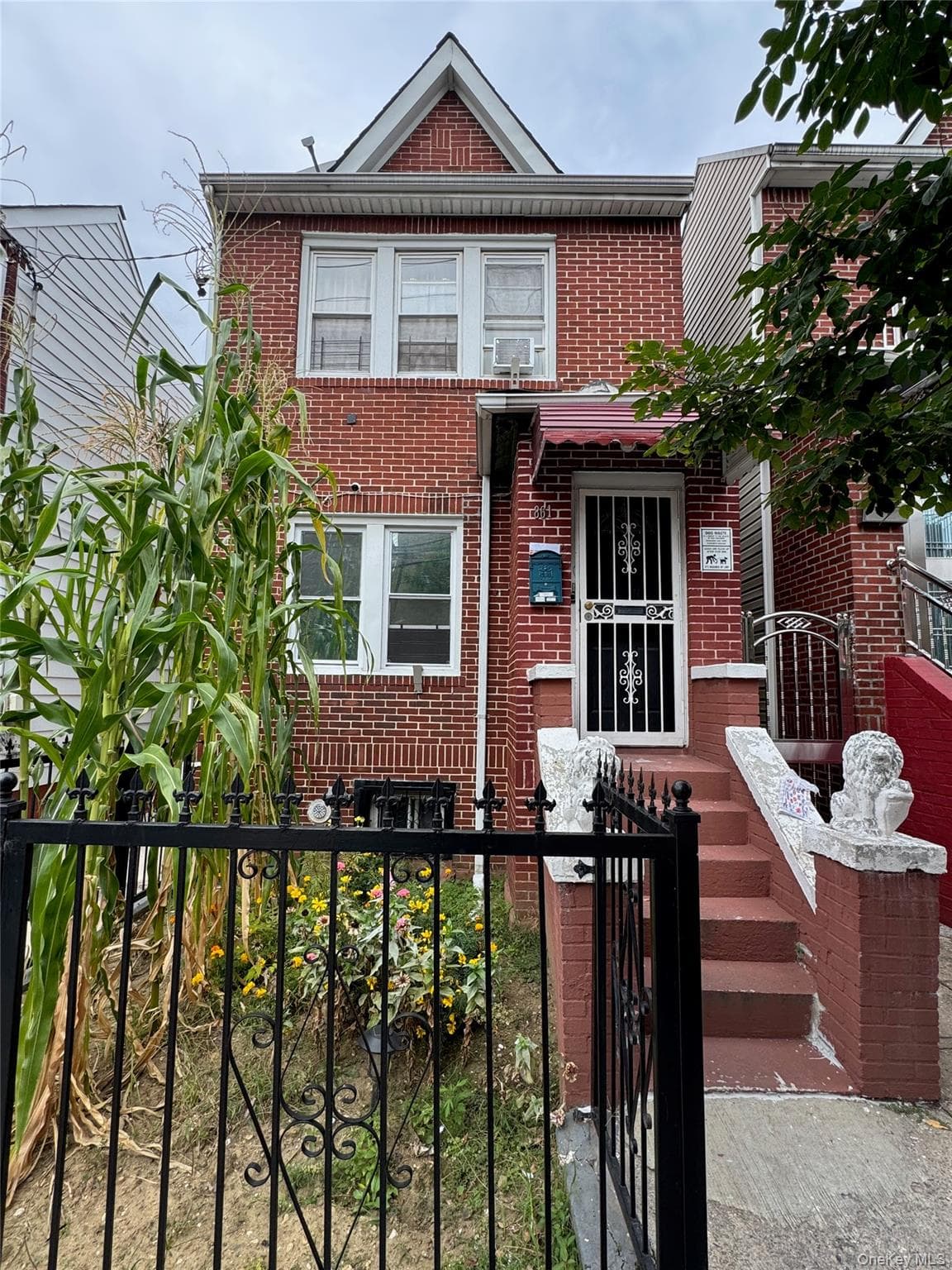 Front of Structure