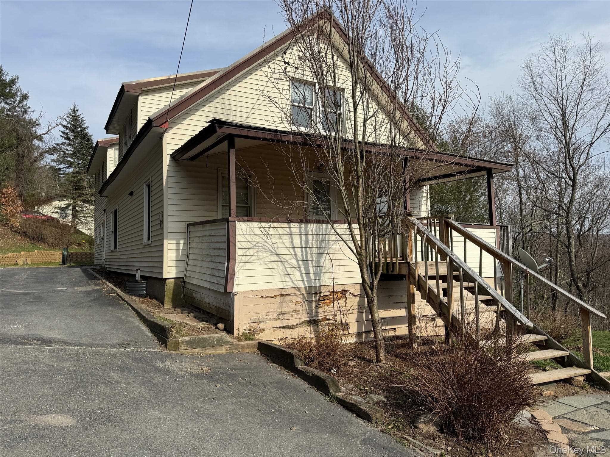 Front of Structure