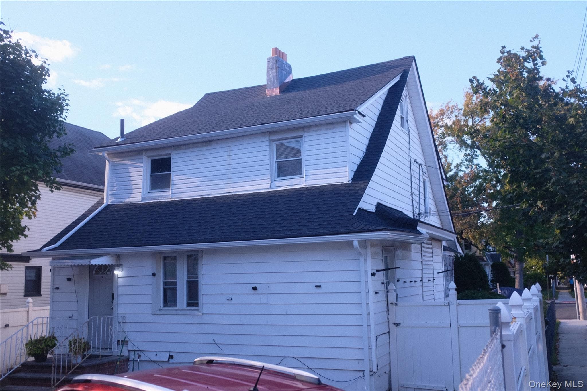 Front of Structure