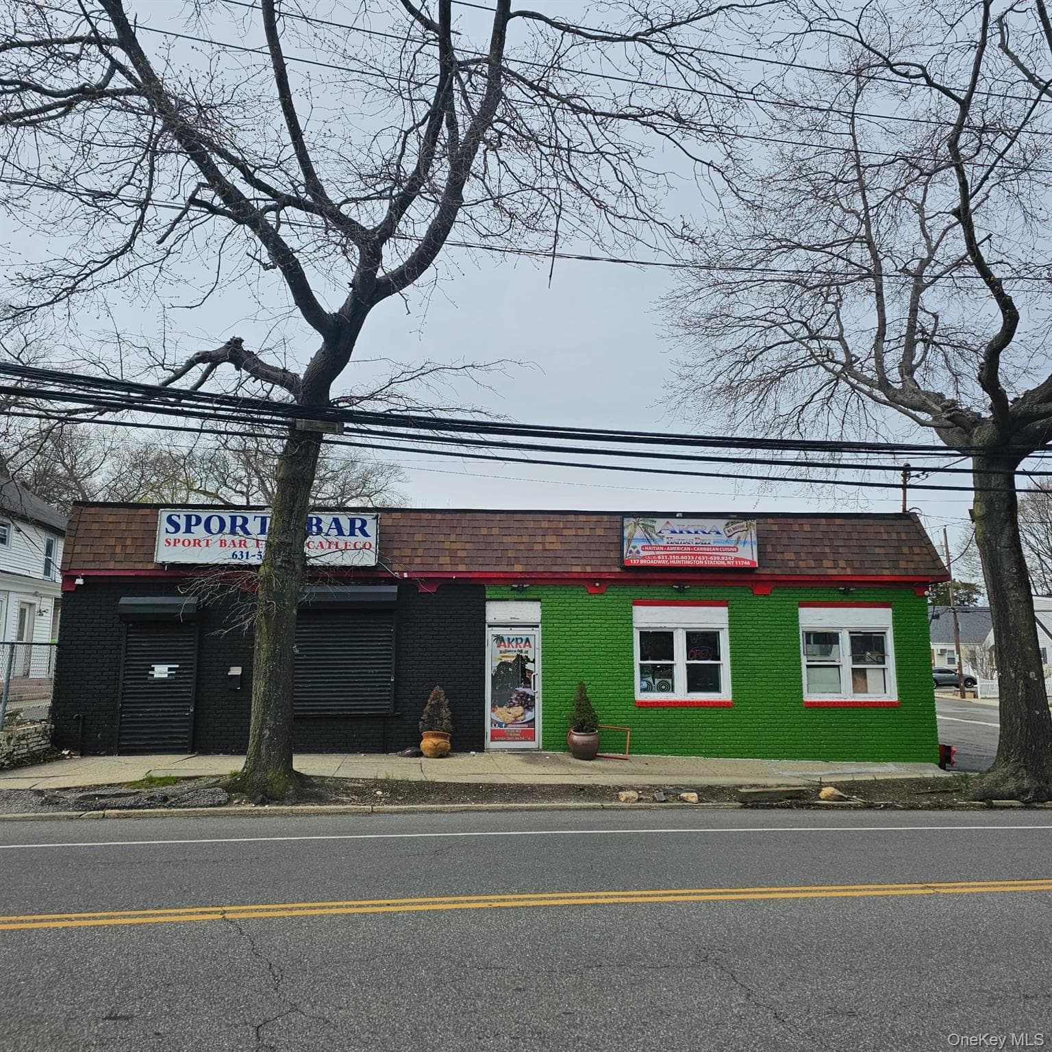 Front of Structure
