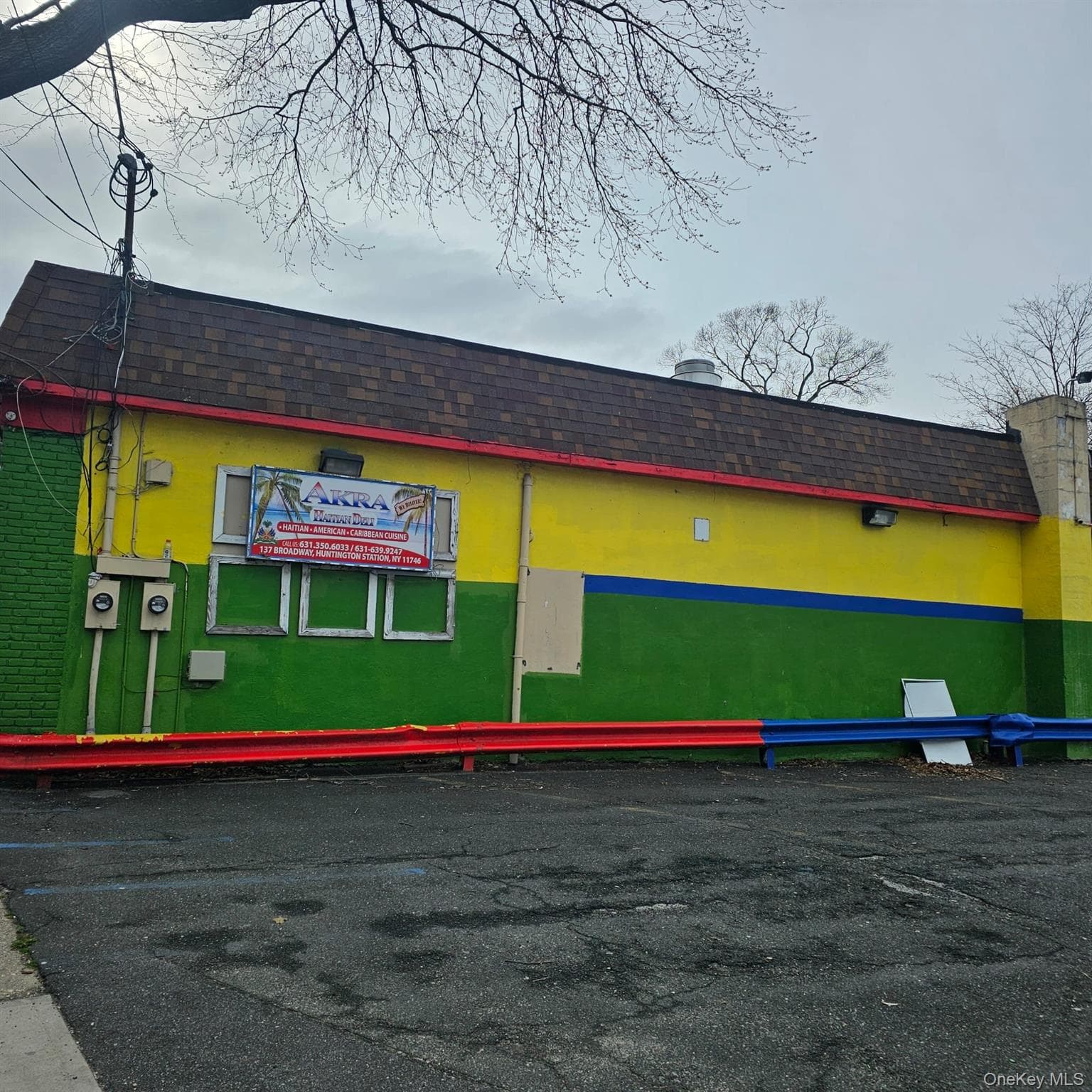Front of Structure