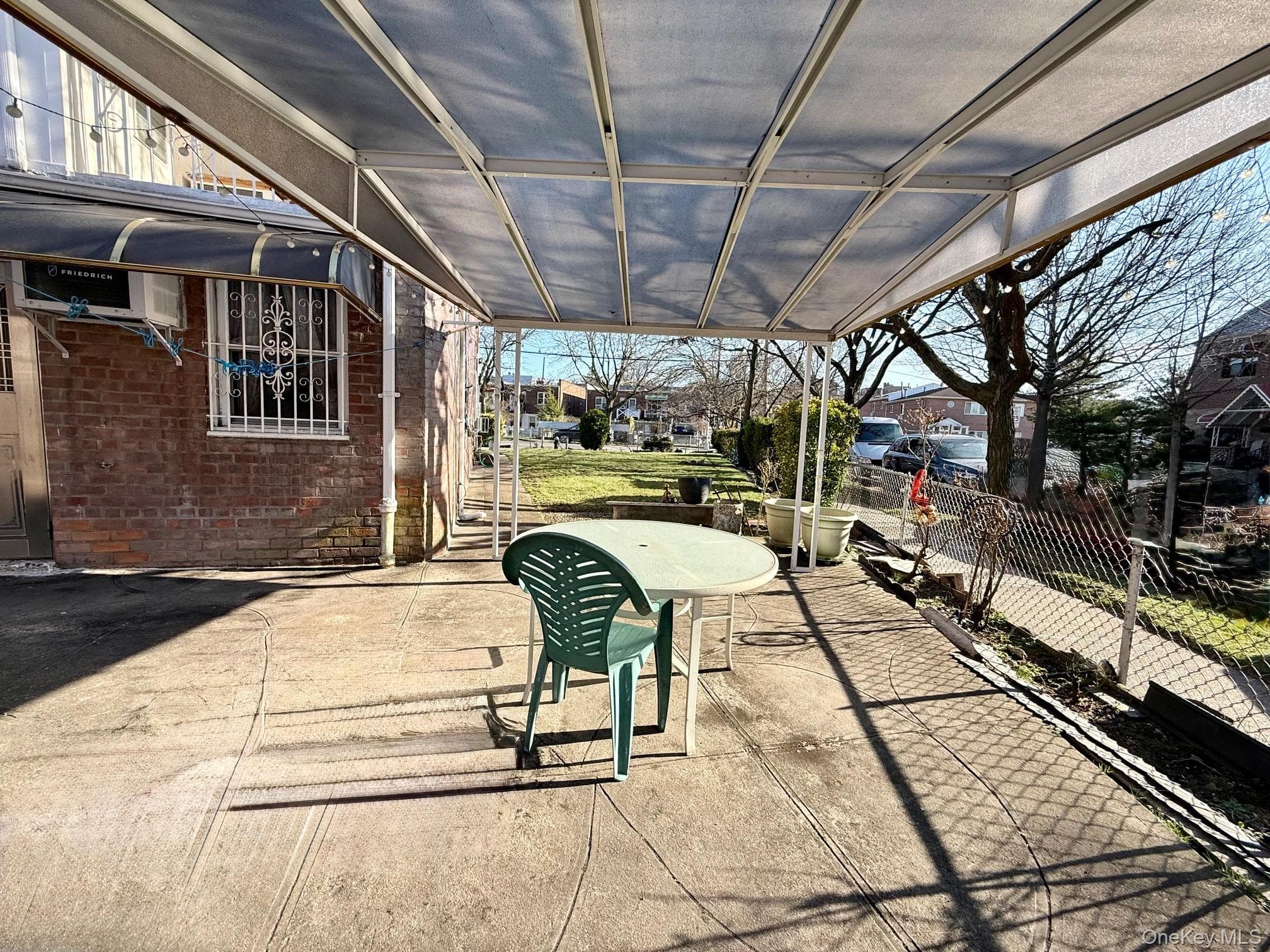 Back of Structure