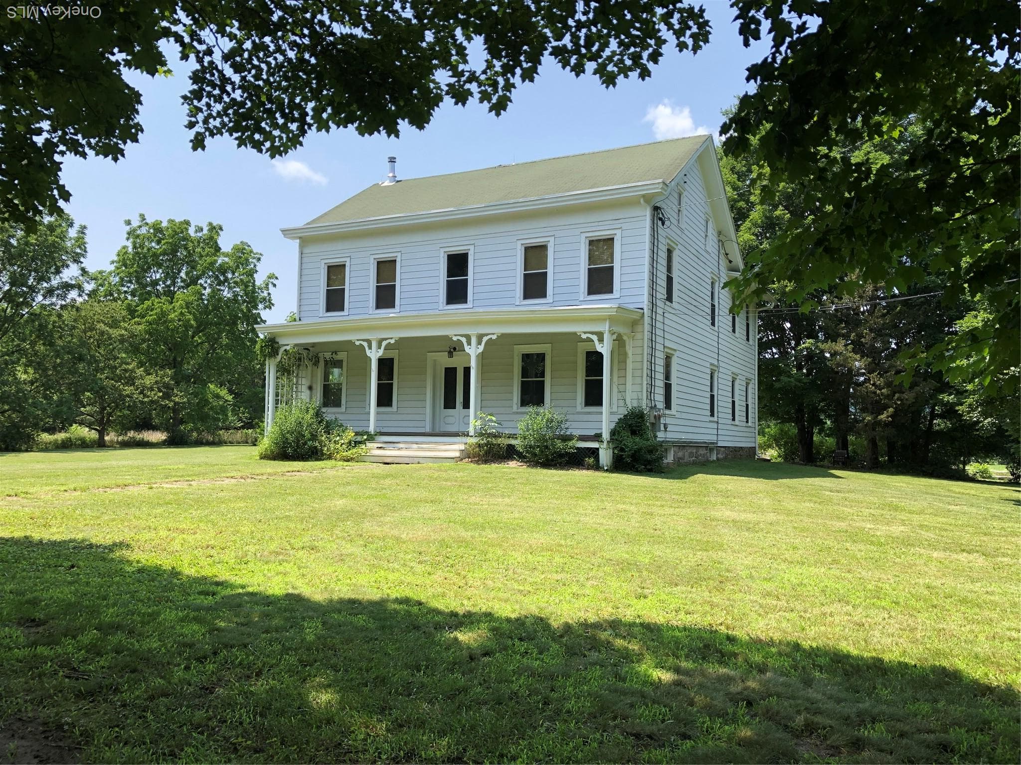 Front of Structure