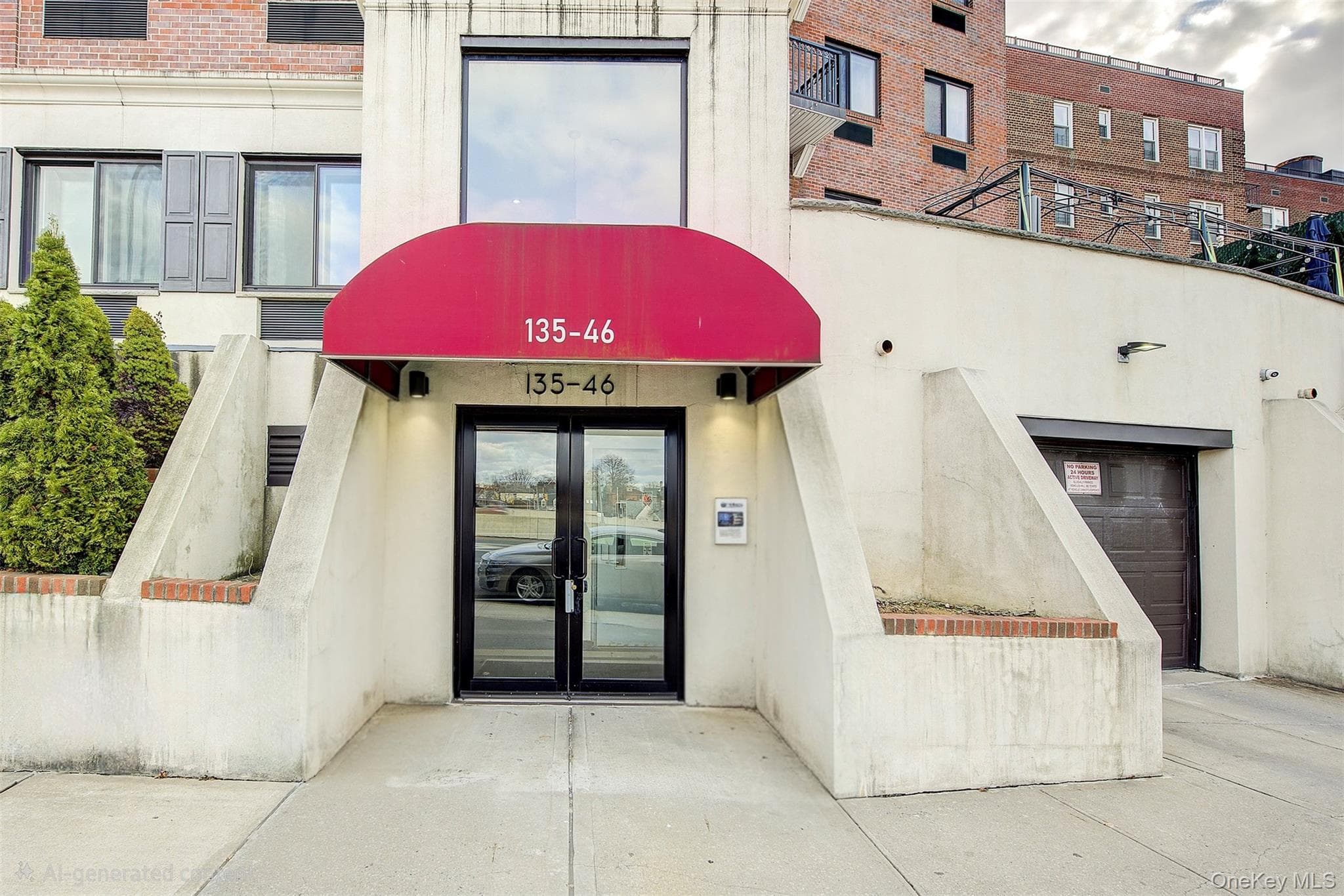 Front of Structure