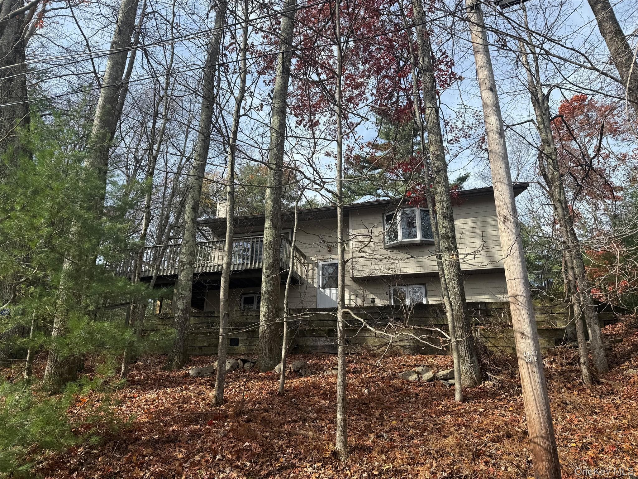 Front of Structure