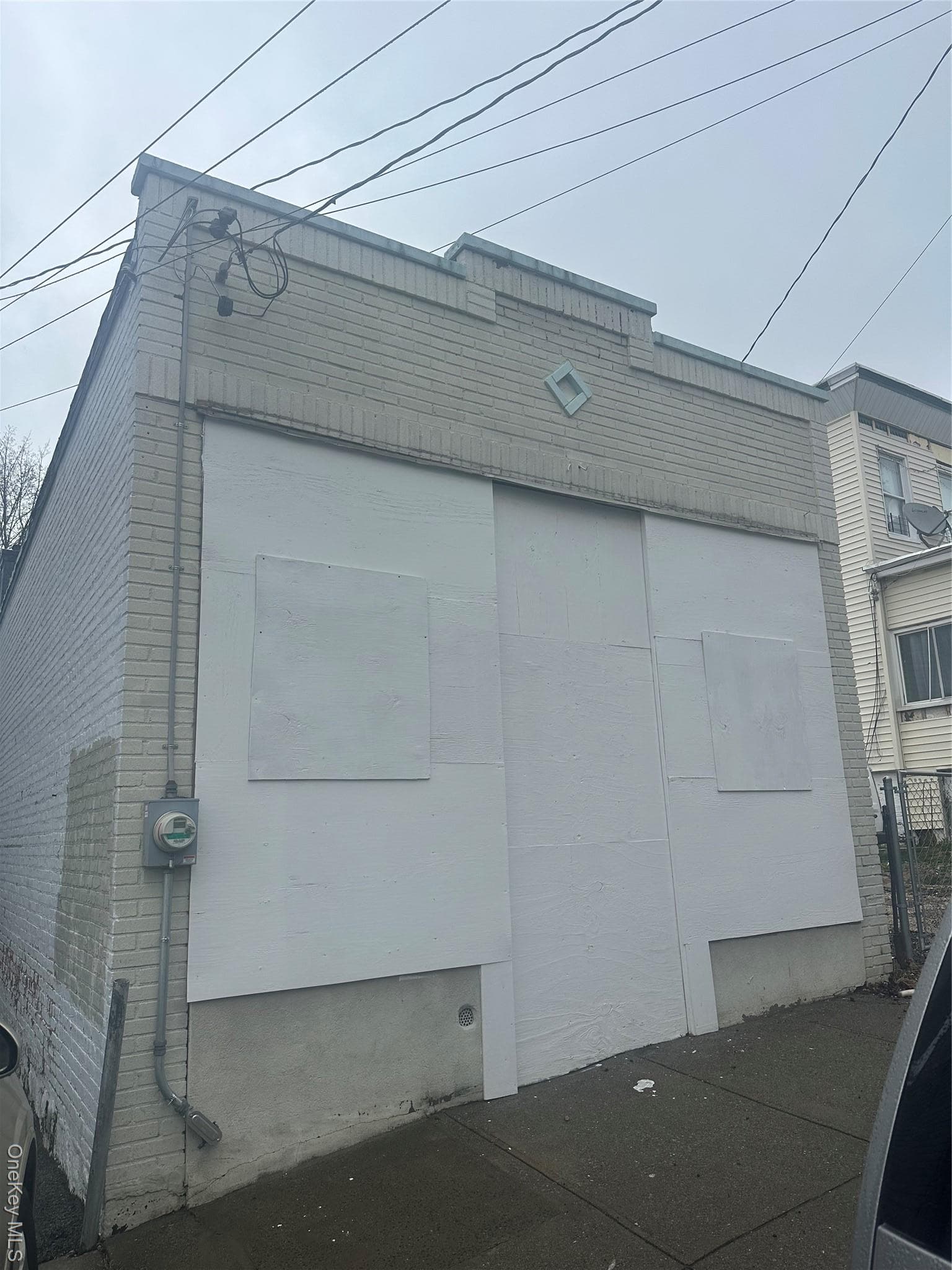 Front of Structure