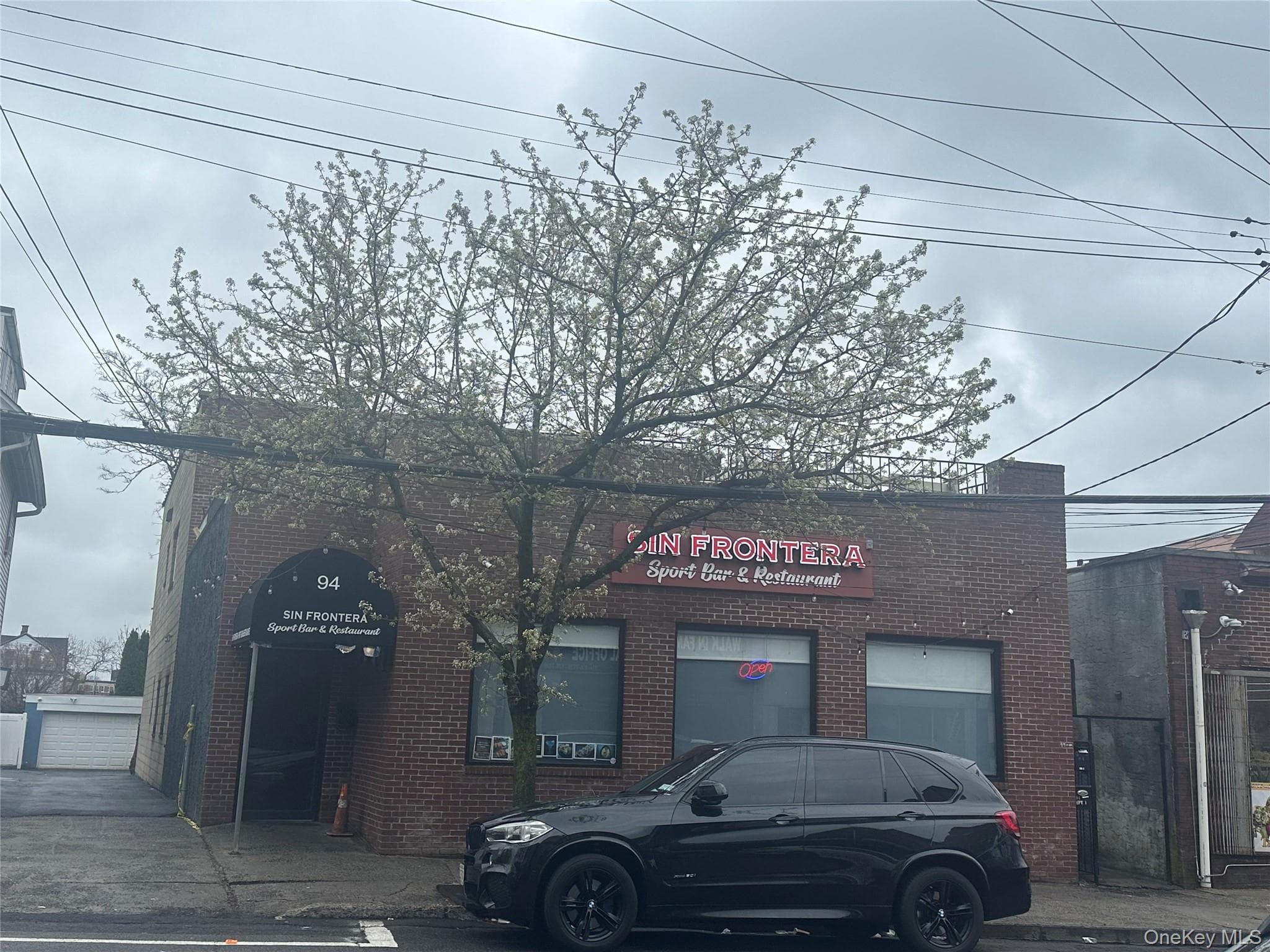 Front of Structure