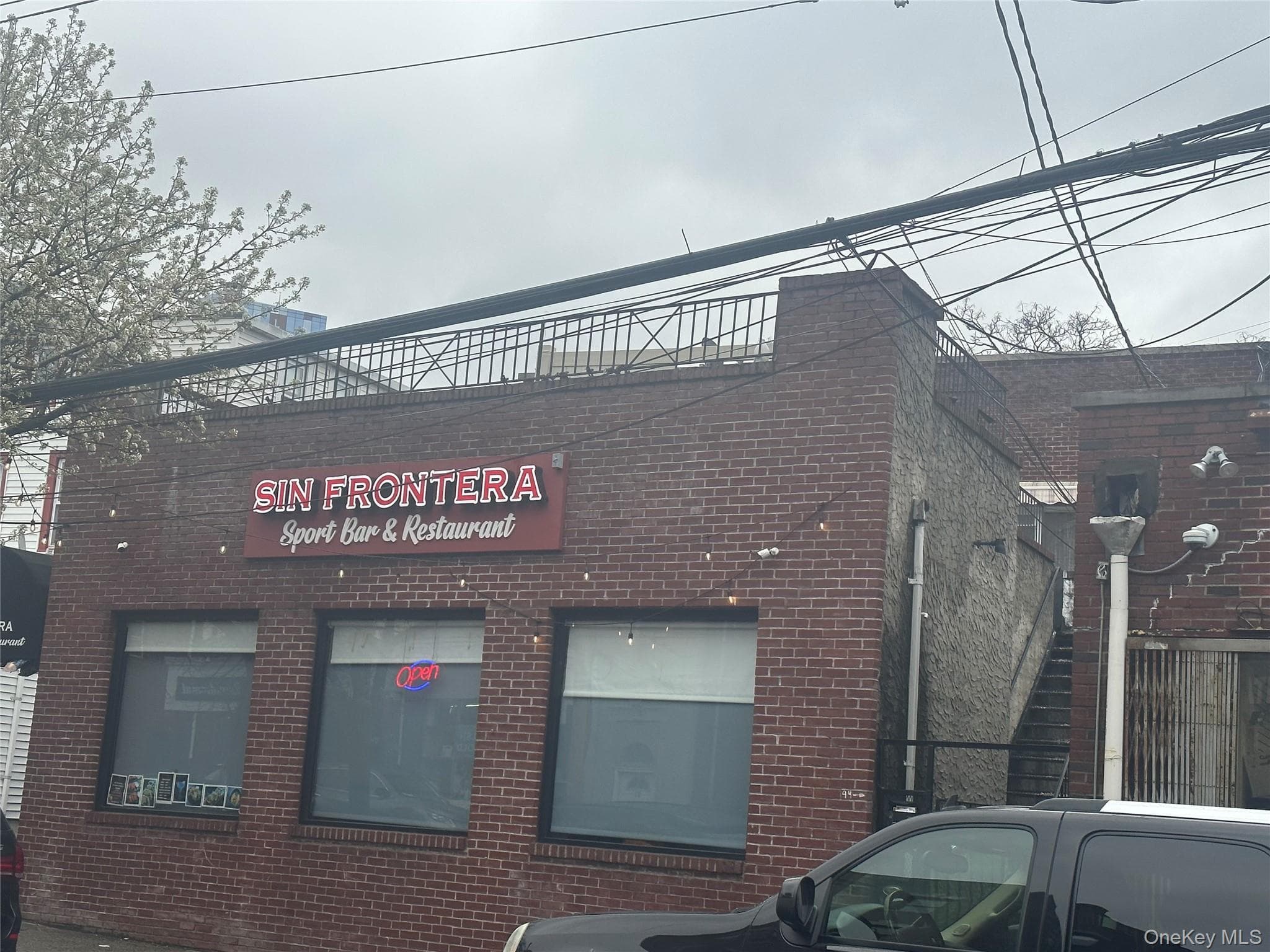 Front of Structure