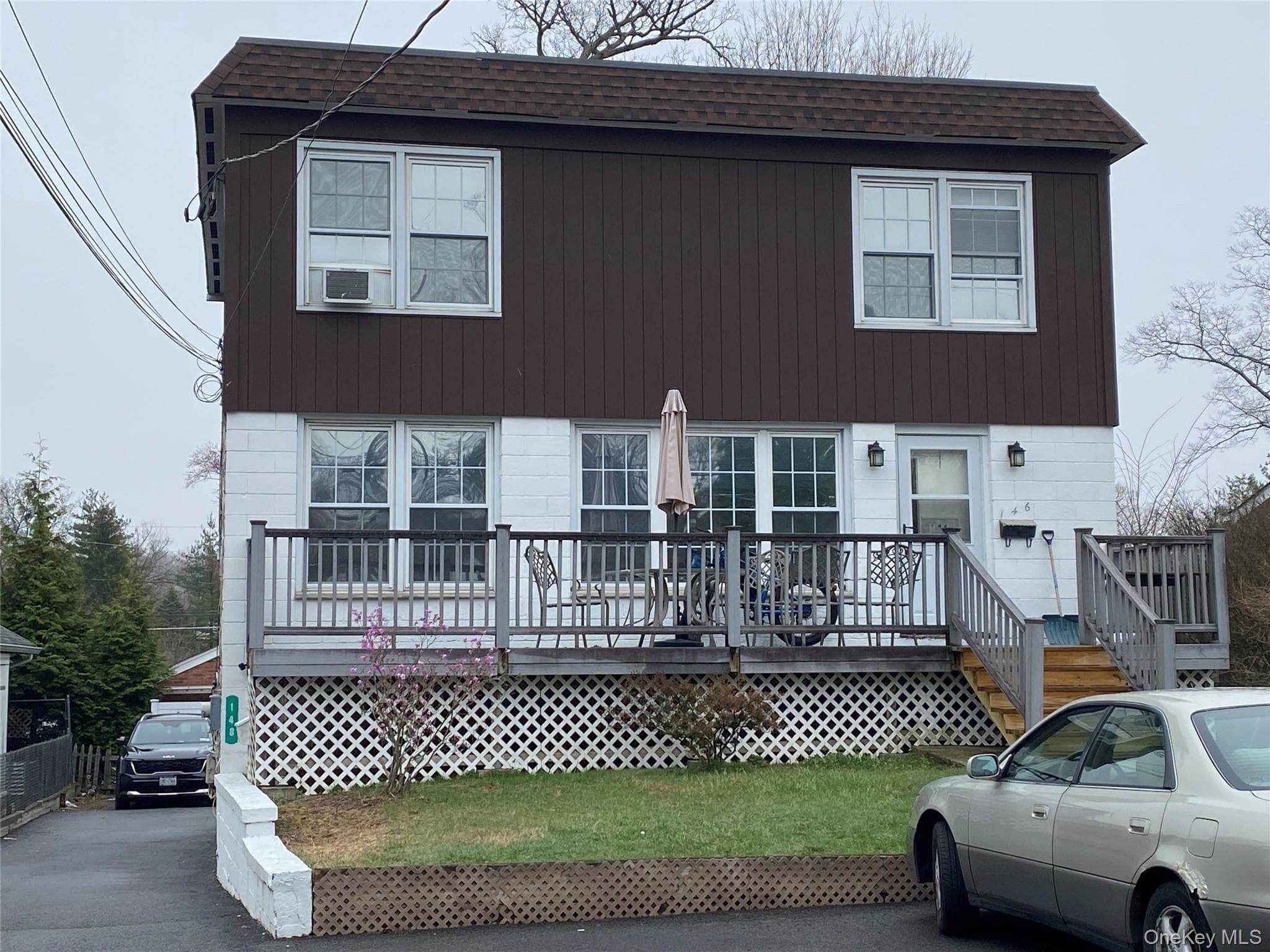 Front of Structure