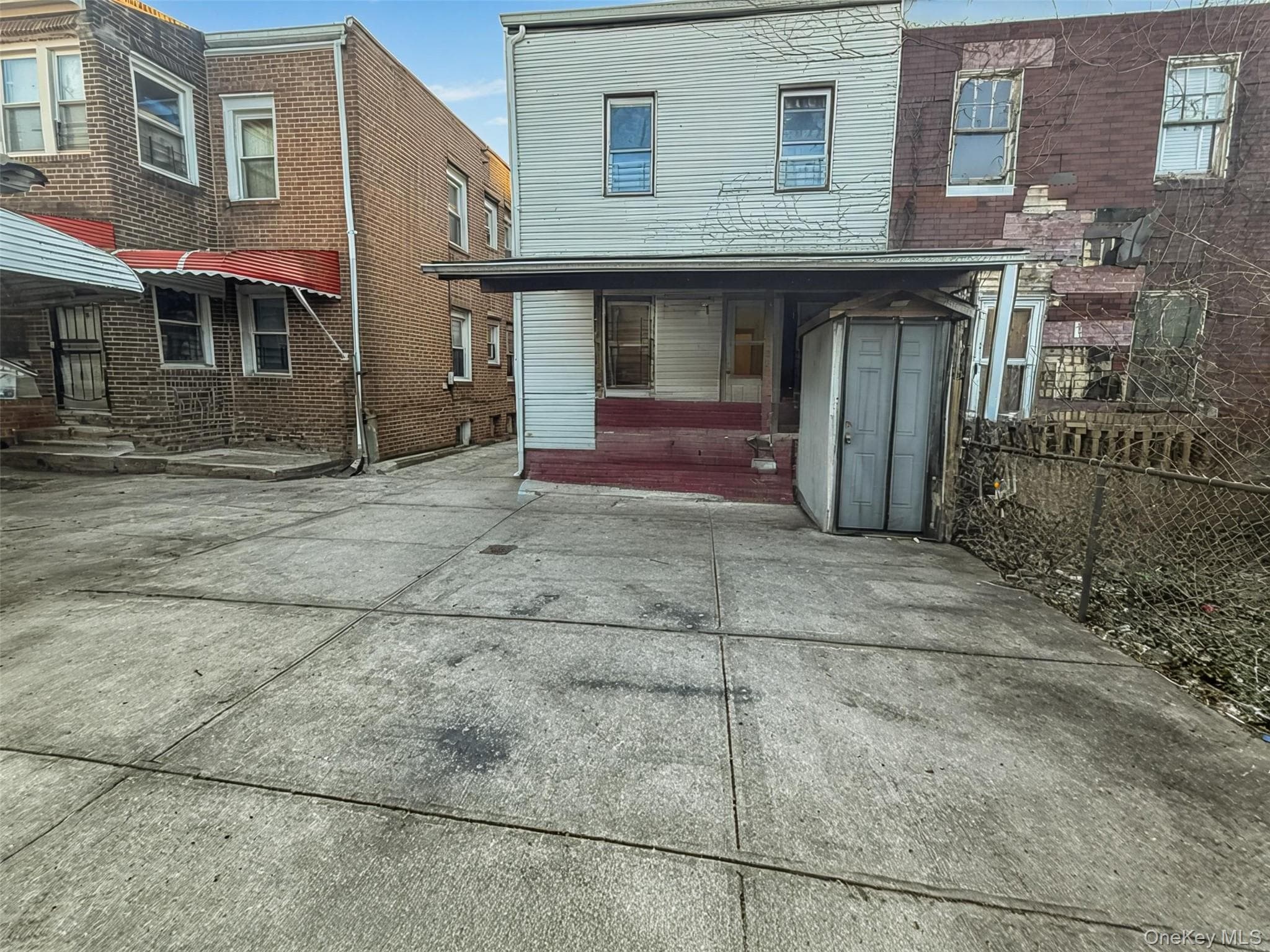 Back of Structure