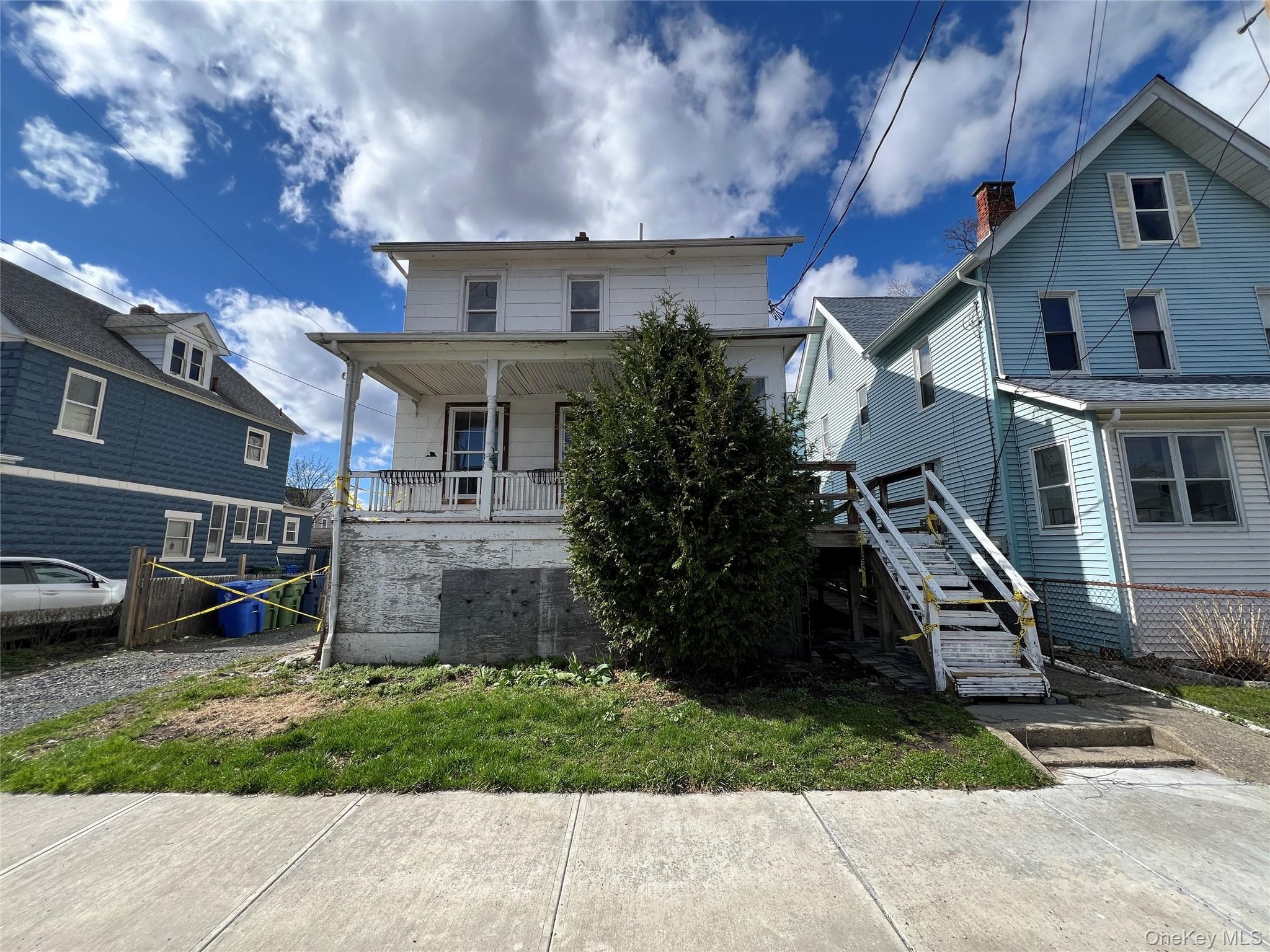 Front of Structure