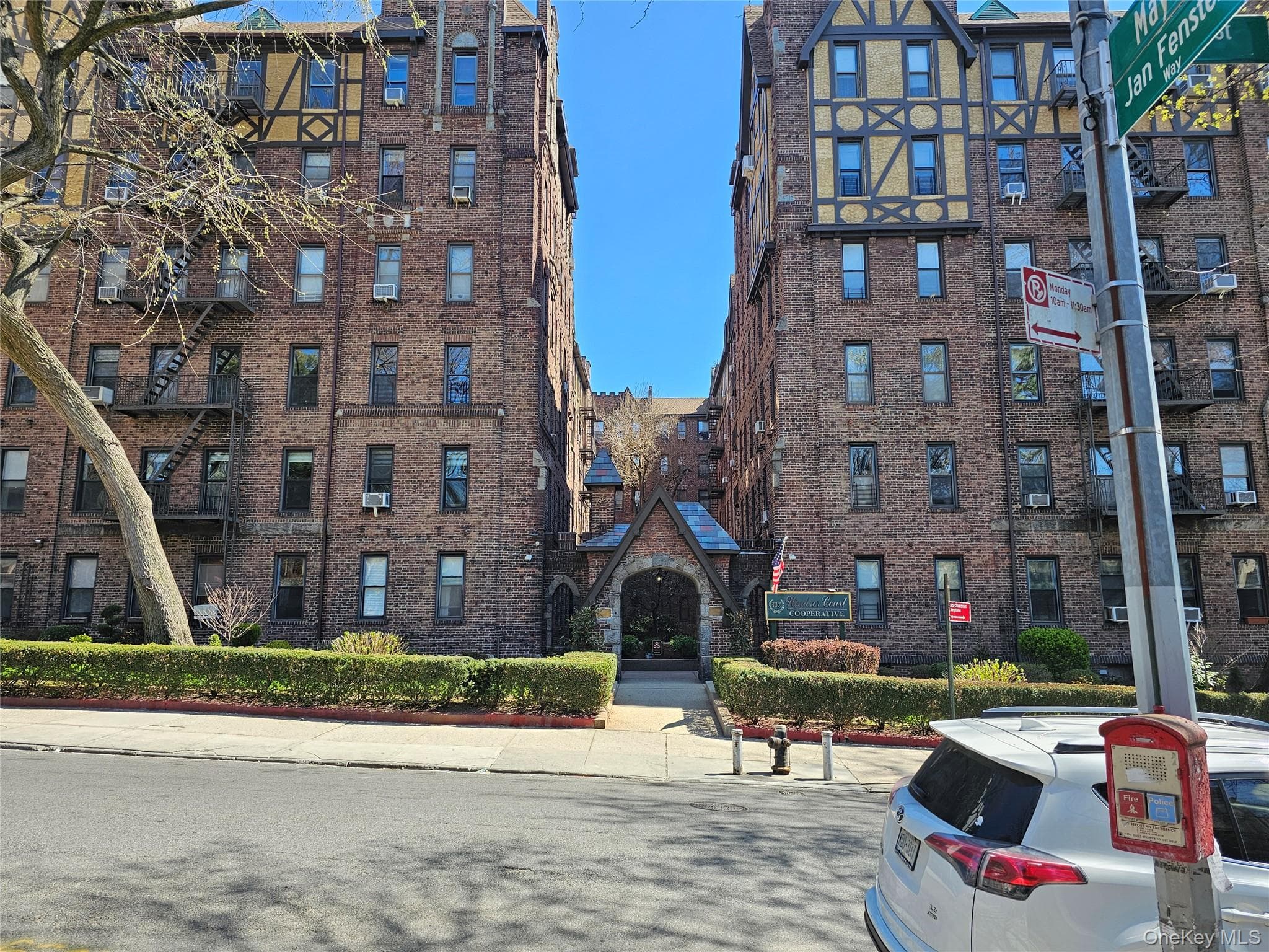 Front of Structure