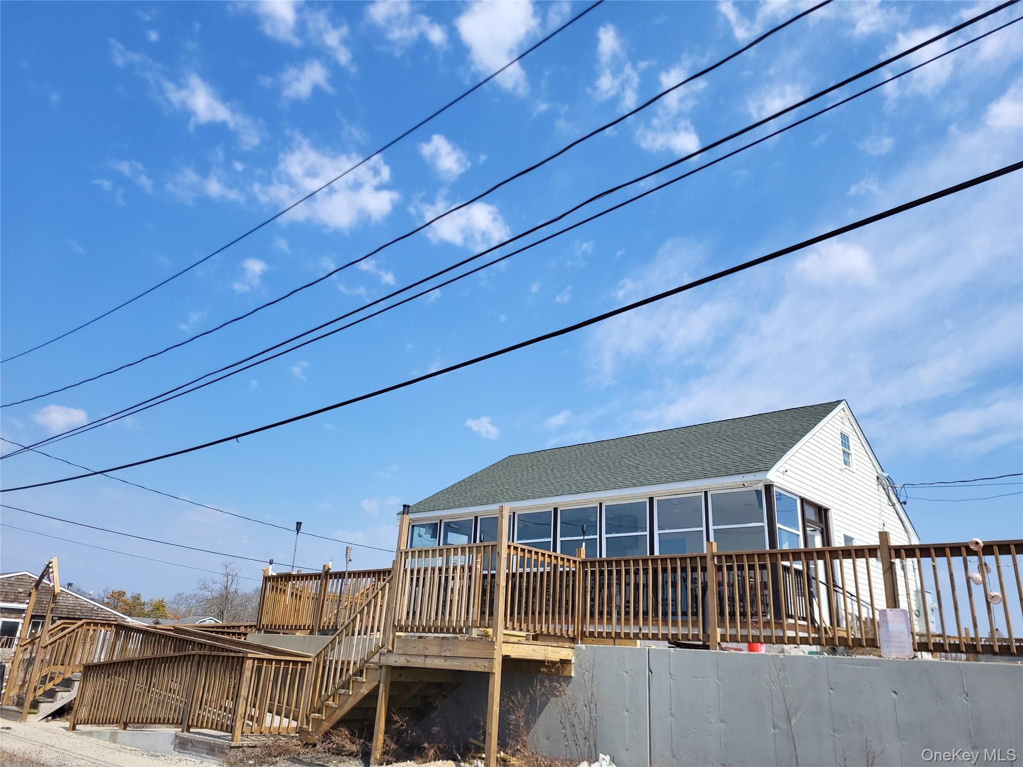 Front of Structure