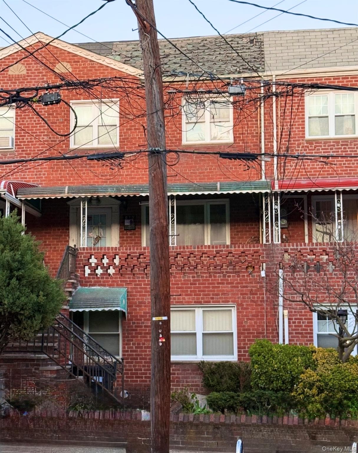 Front of Structure