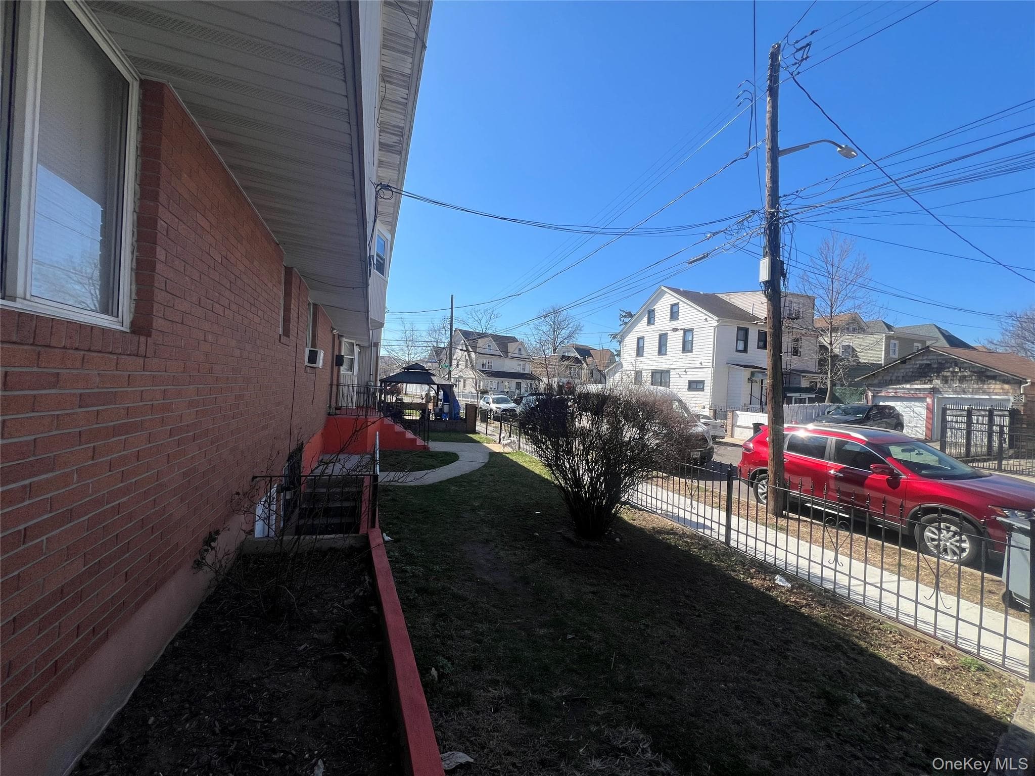 Front of Structure