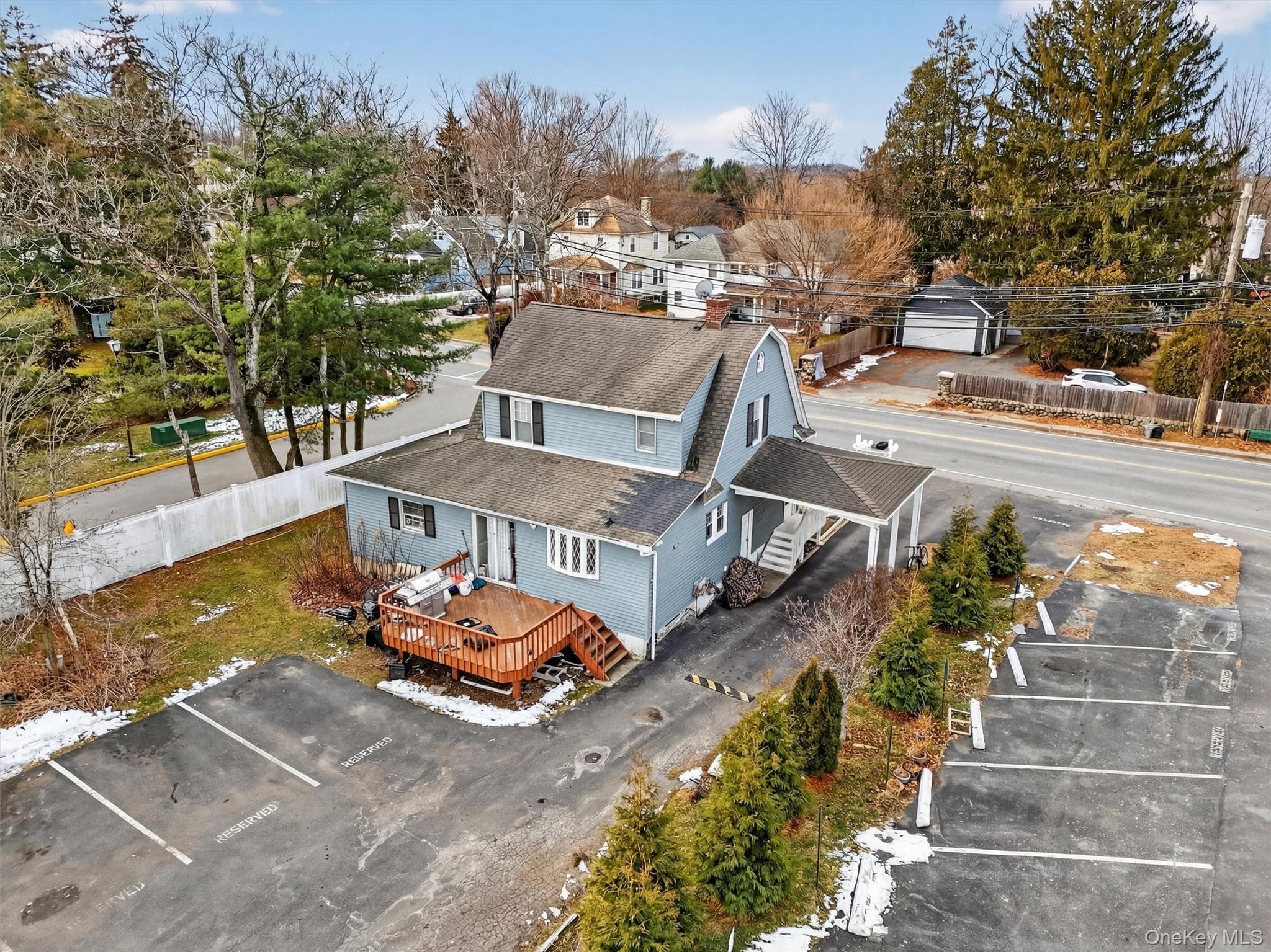 Back of Structure