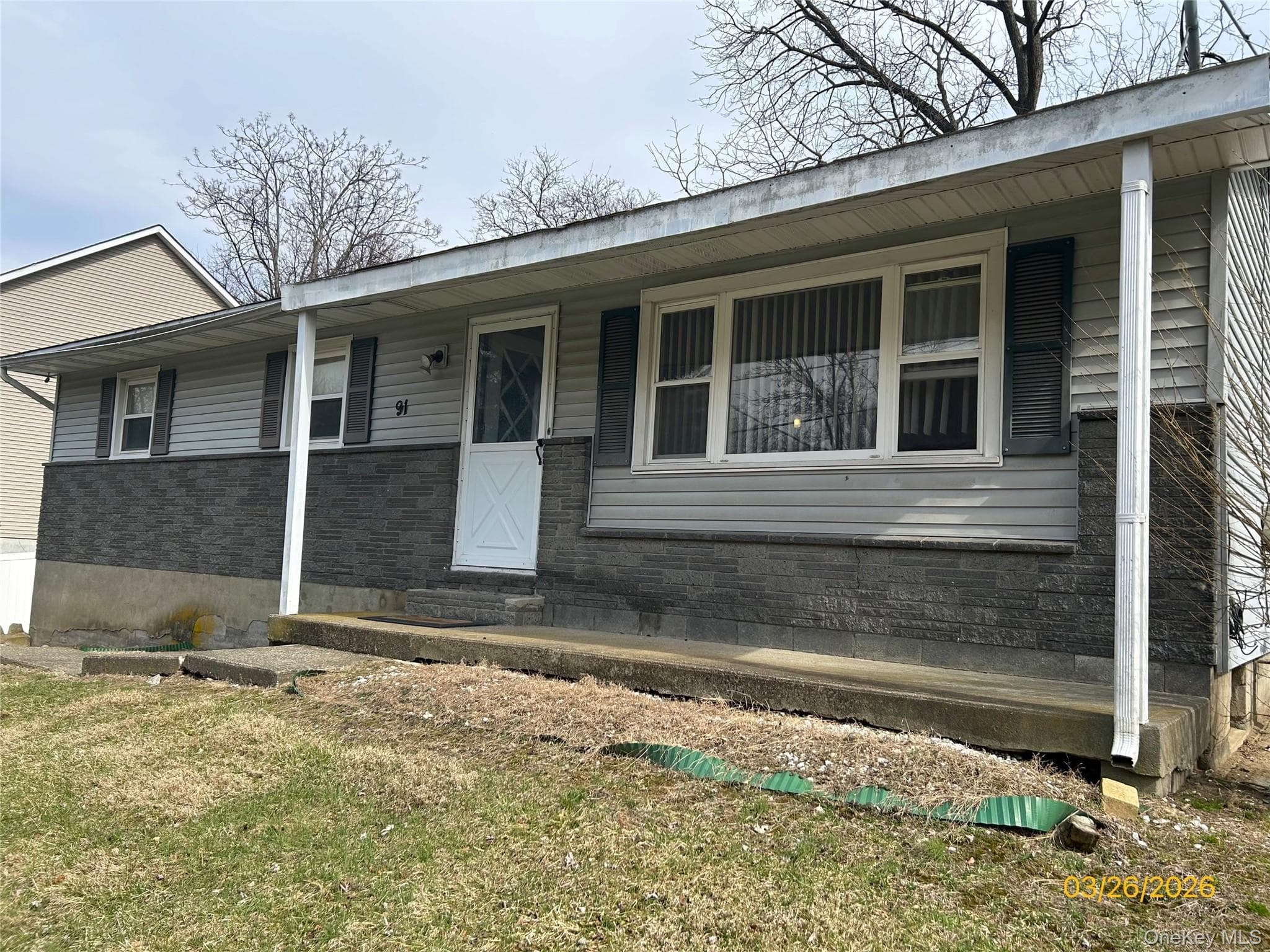 Front of Structure