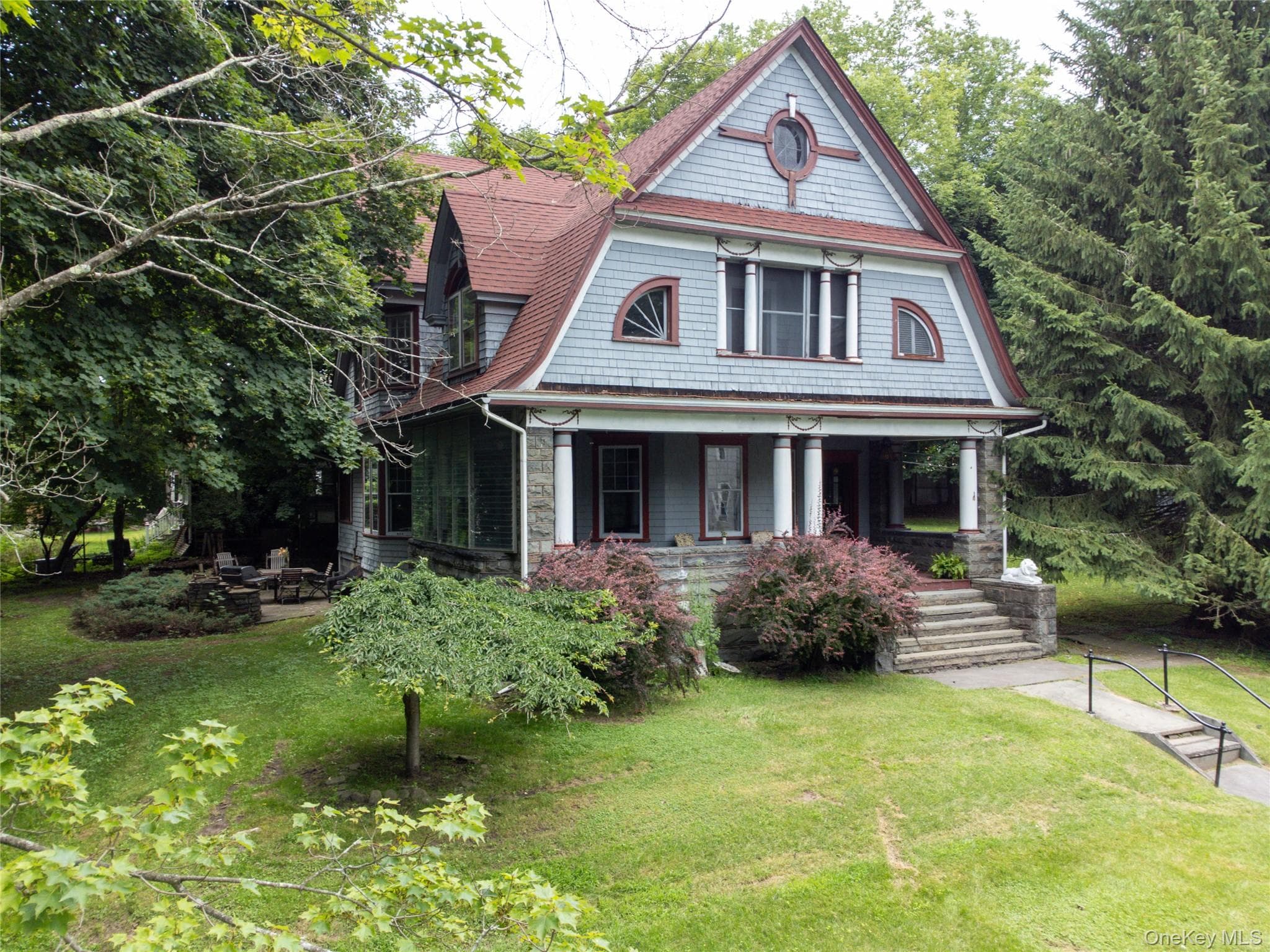Front of Structure