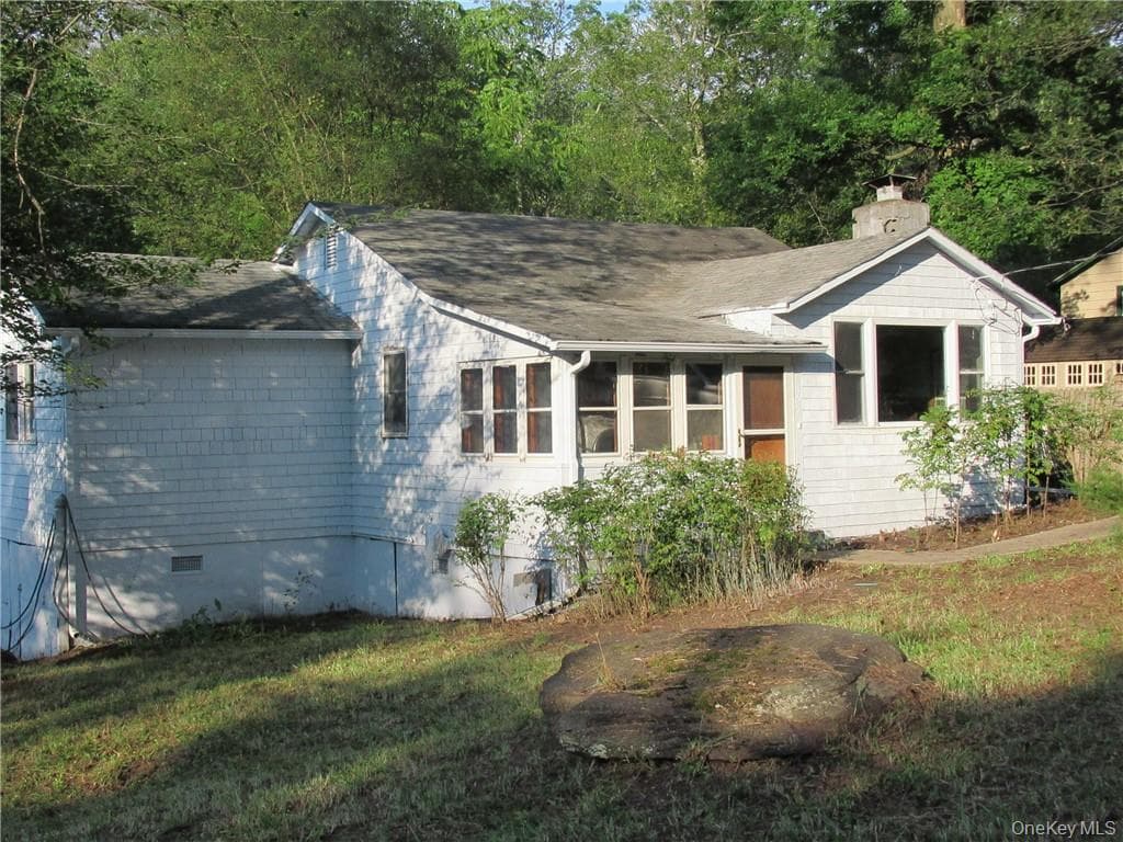 Front of Structure