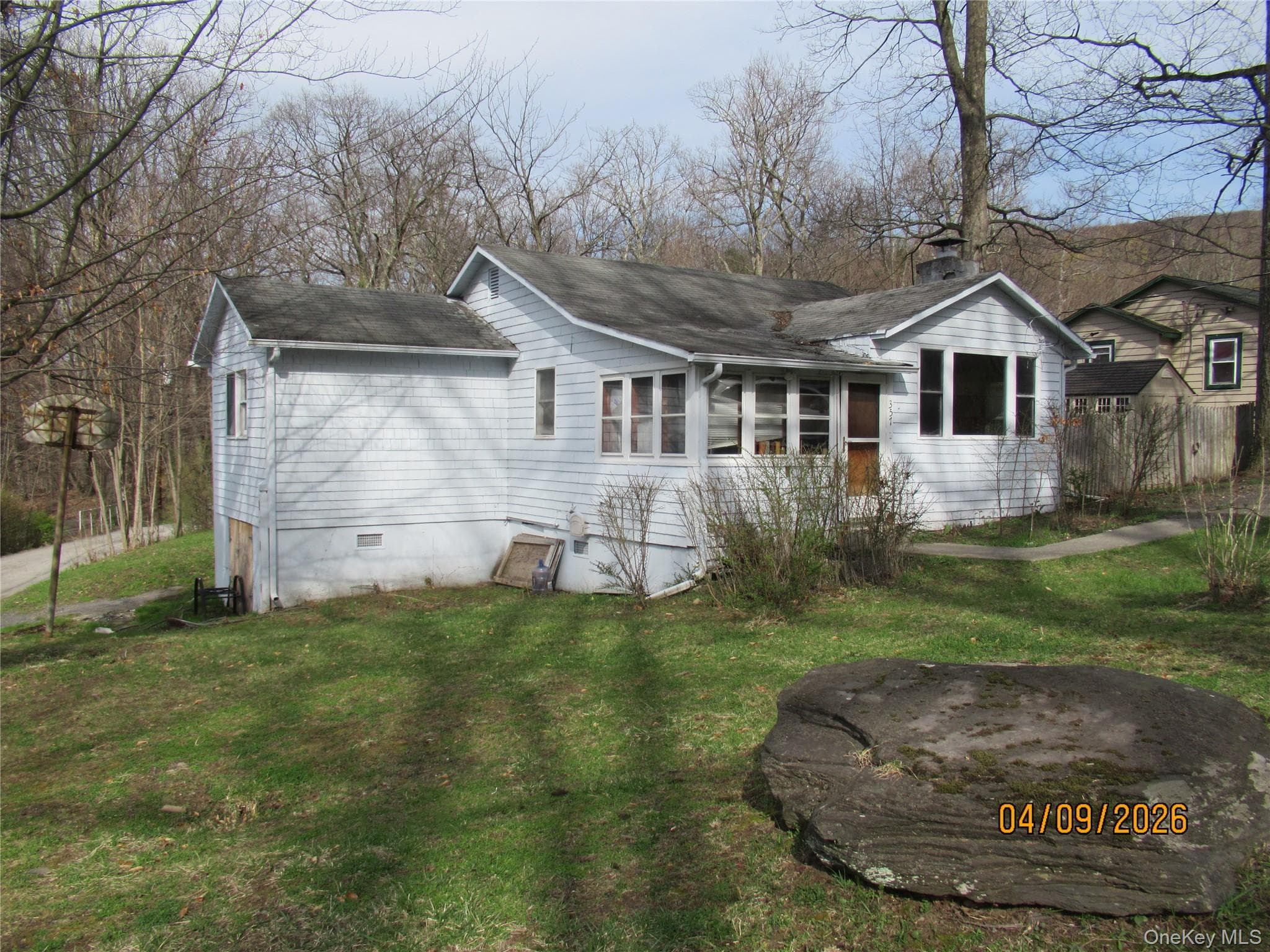 Front of Structure
