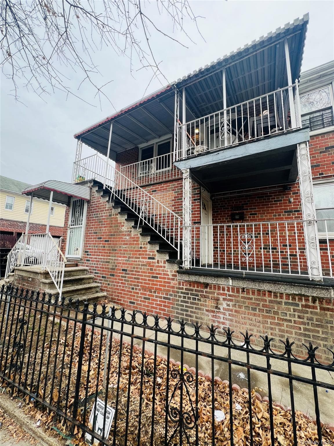 Front of Structure
