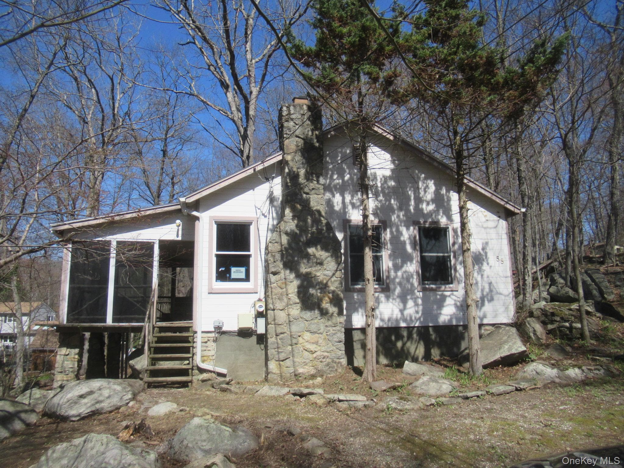 Front of Structure