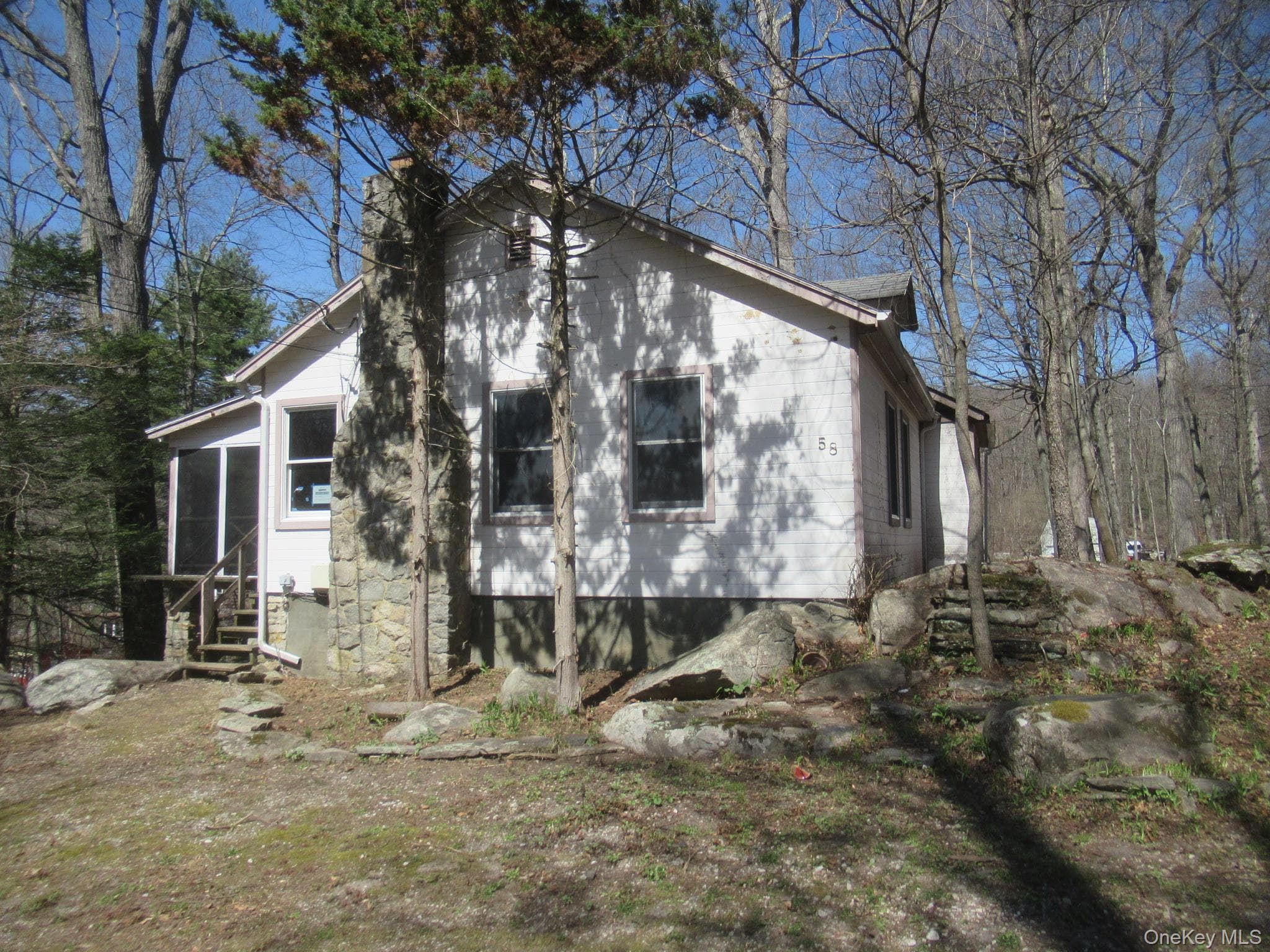 Front of Structure