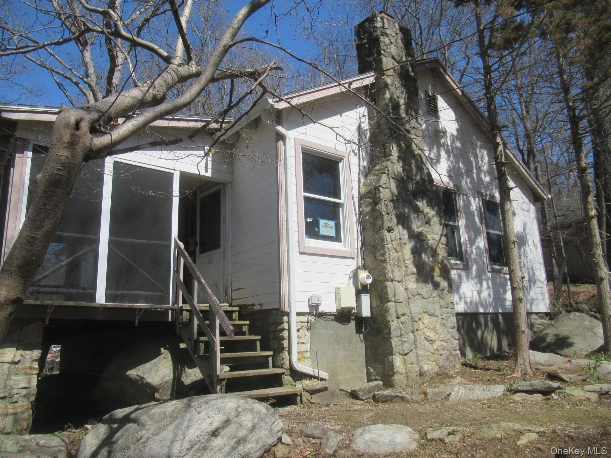 Front of Structure