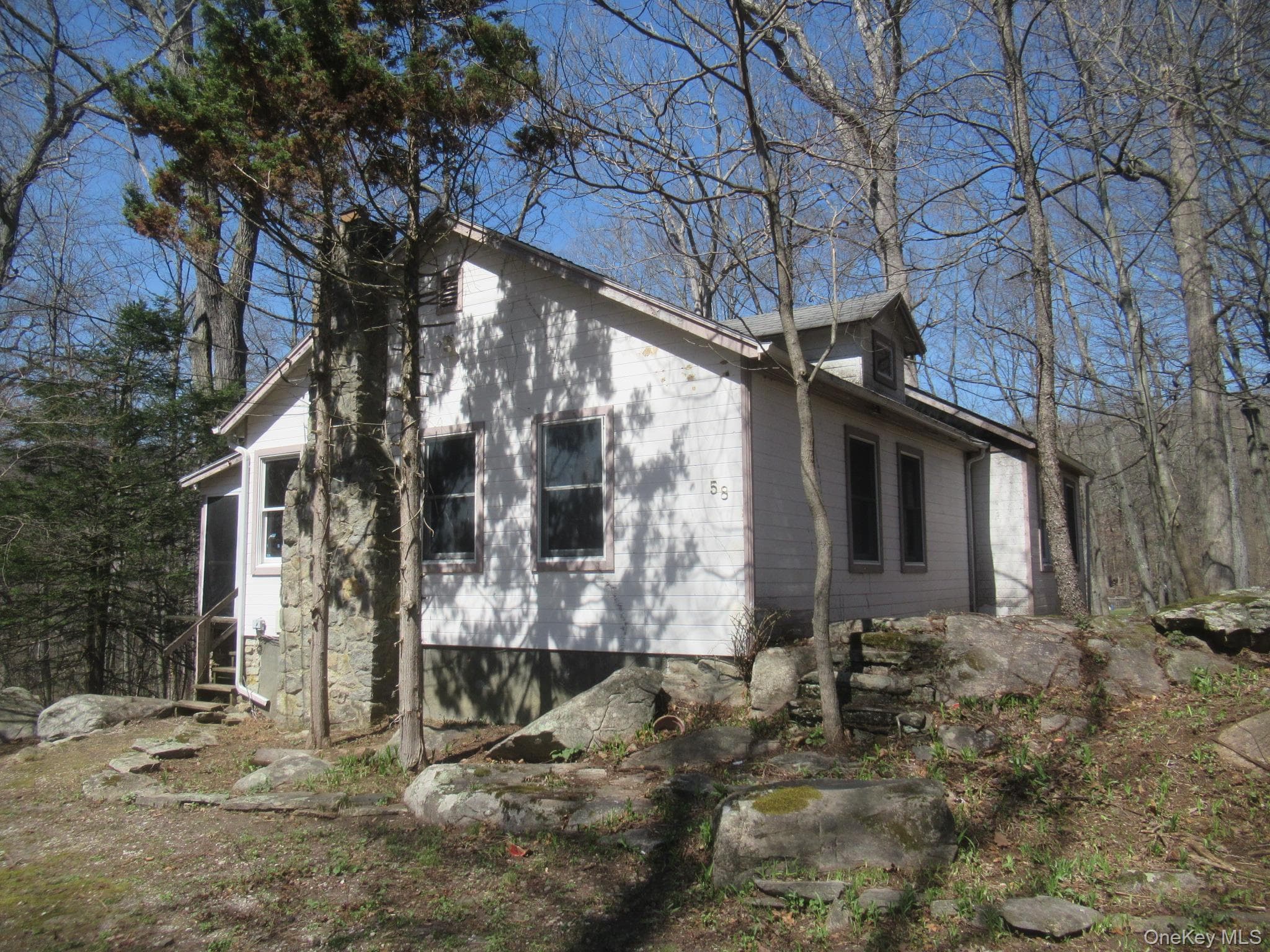Front of Structure