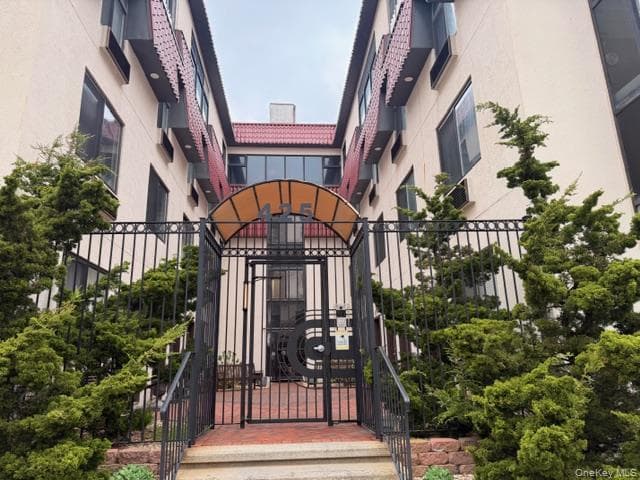 Front of Structure