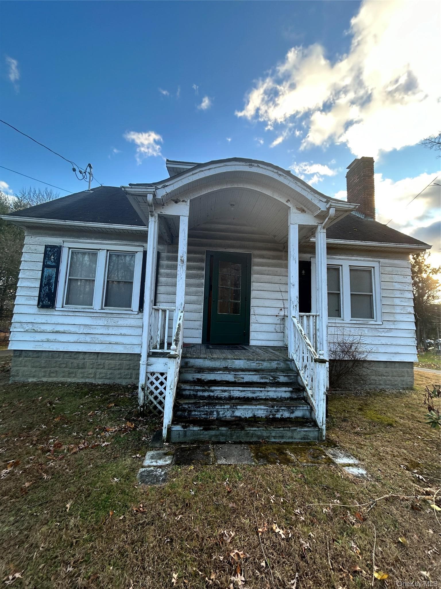 Front of Structure