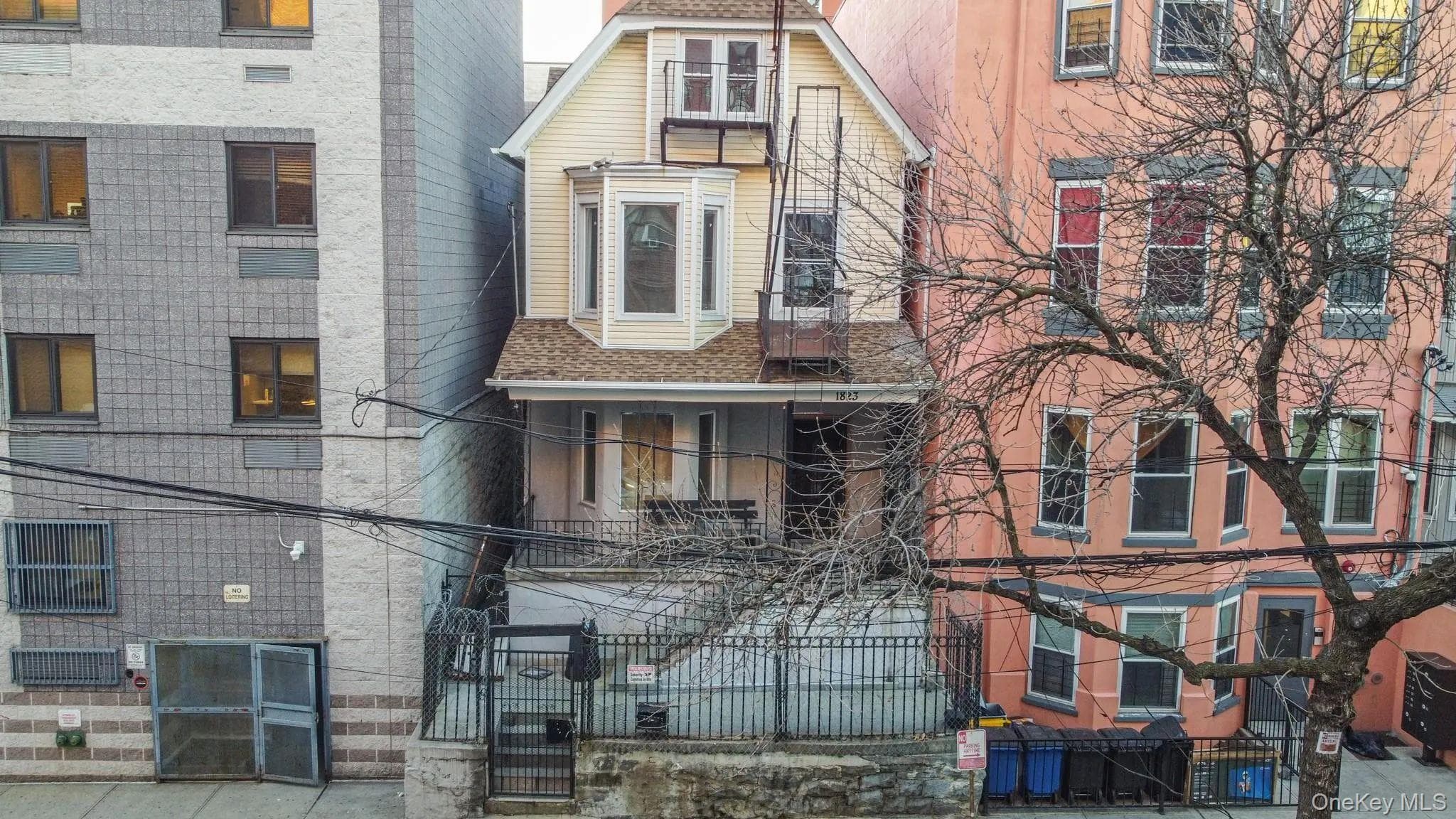 Front of Structure