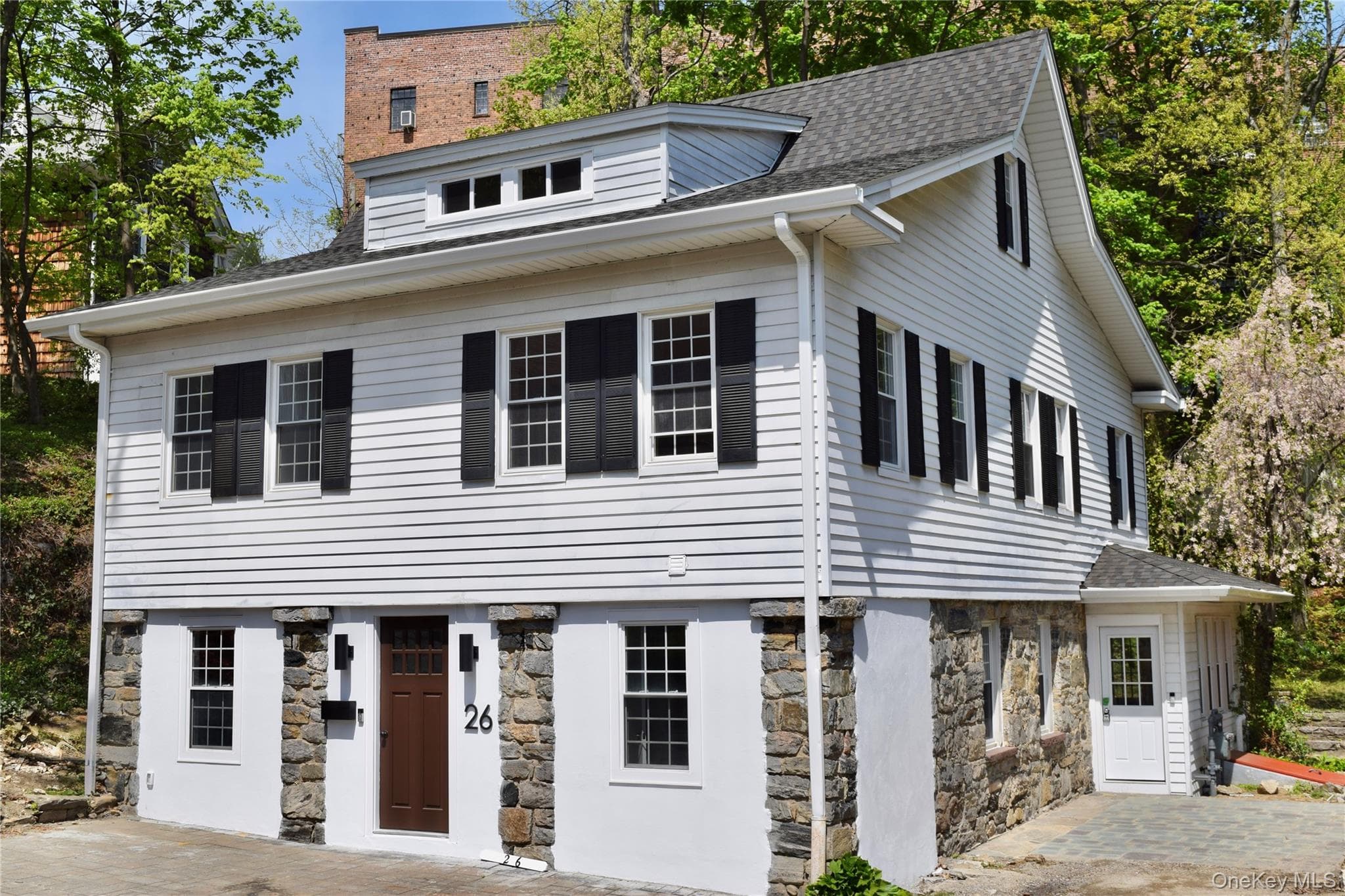 Front of Structure
