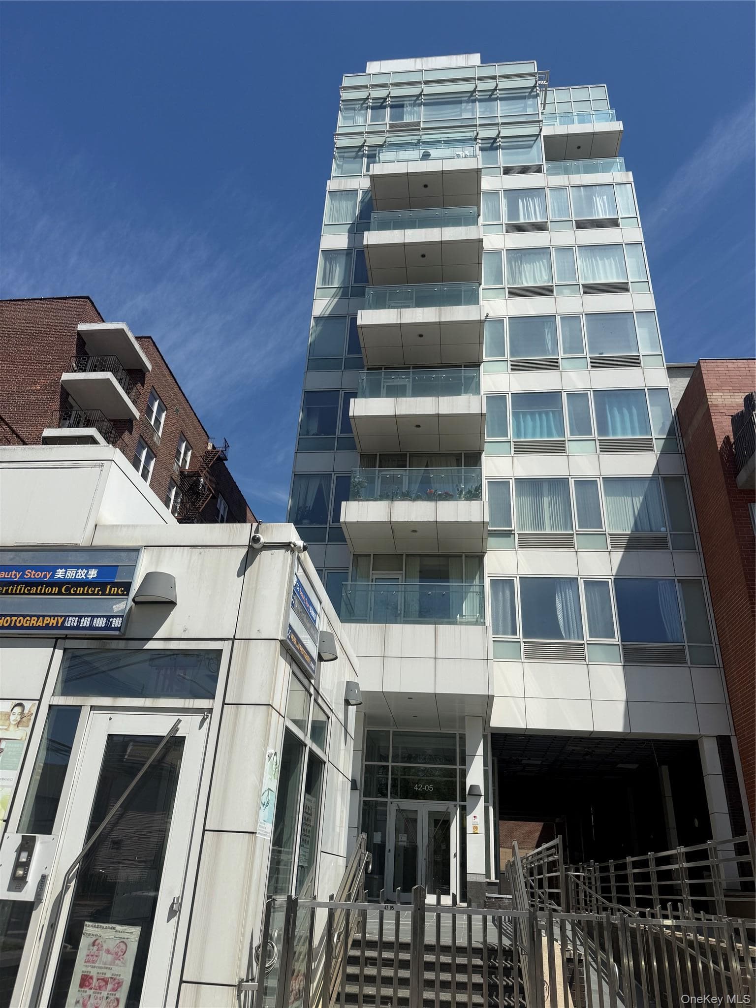 Front of Structure