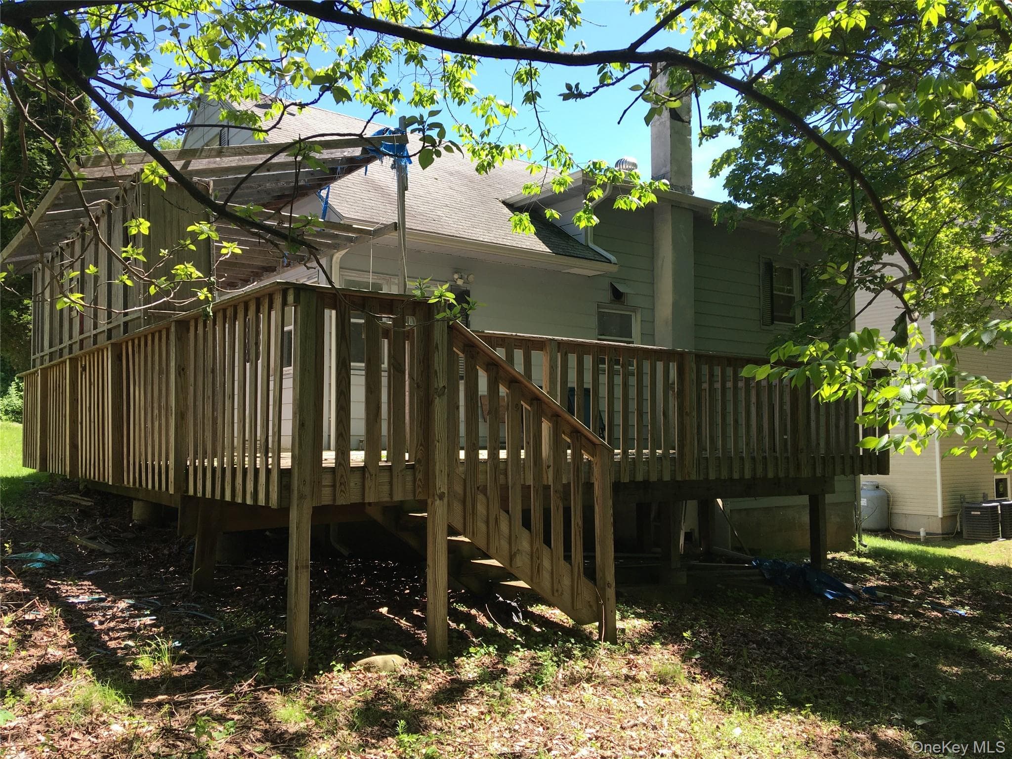 Back of Structure