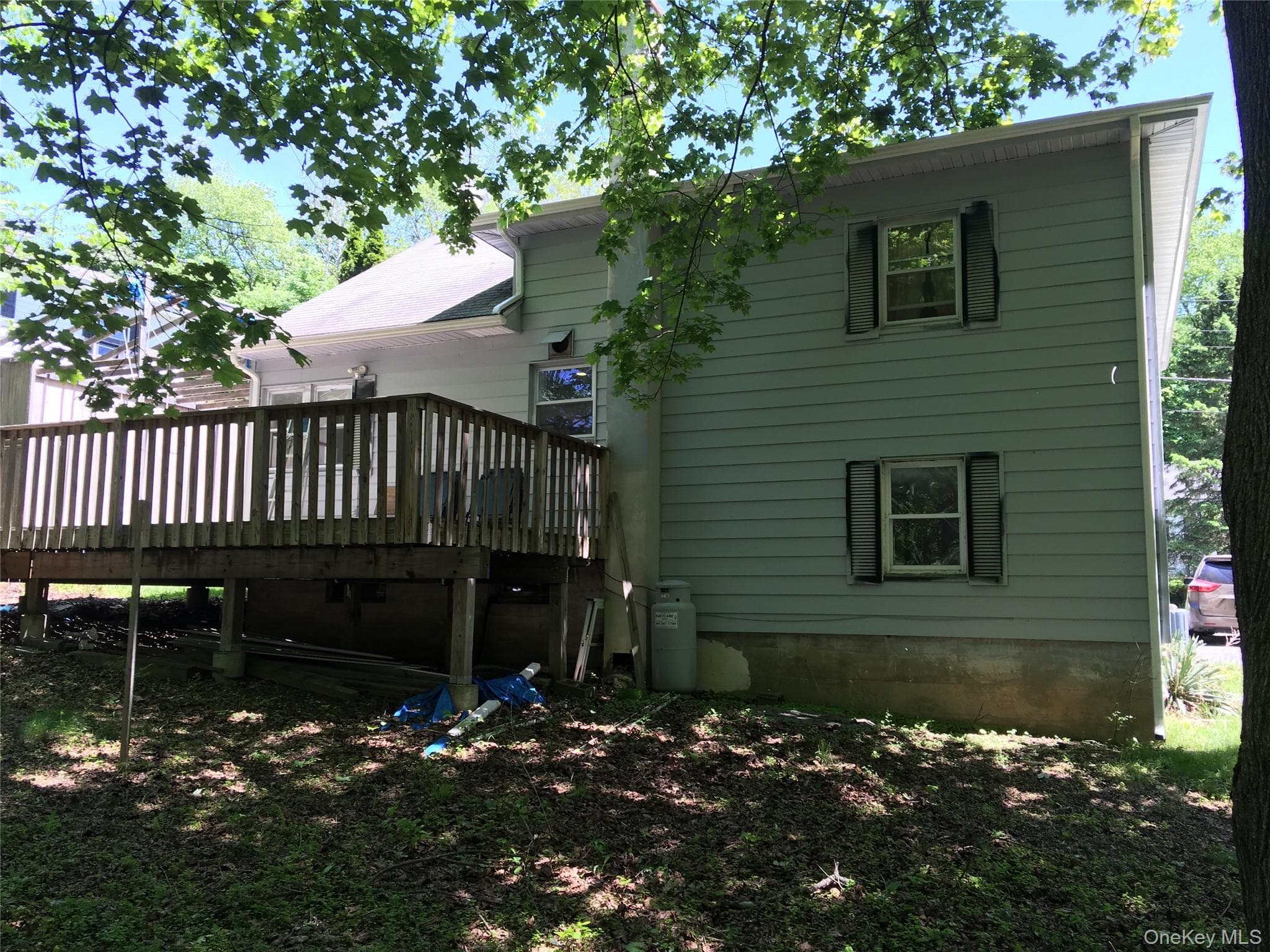 Back of Structure