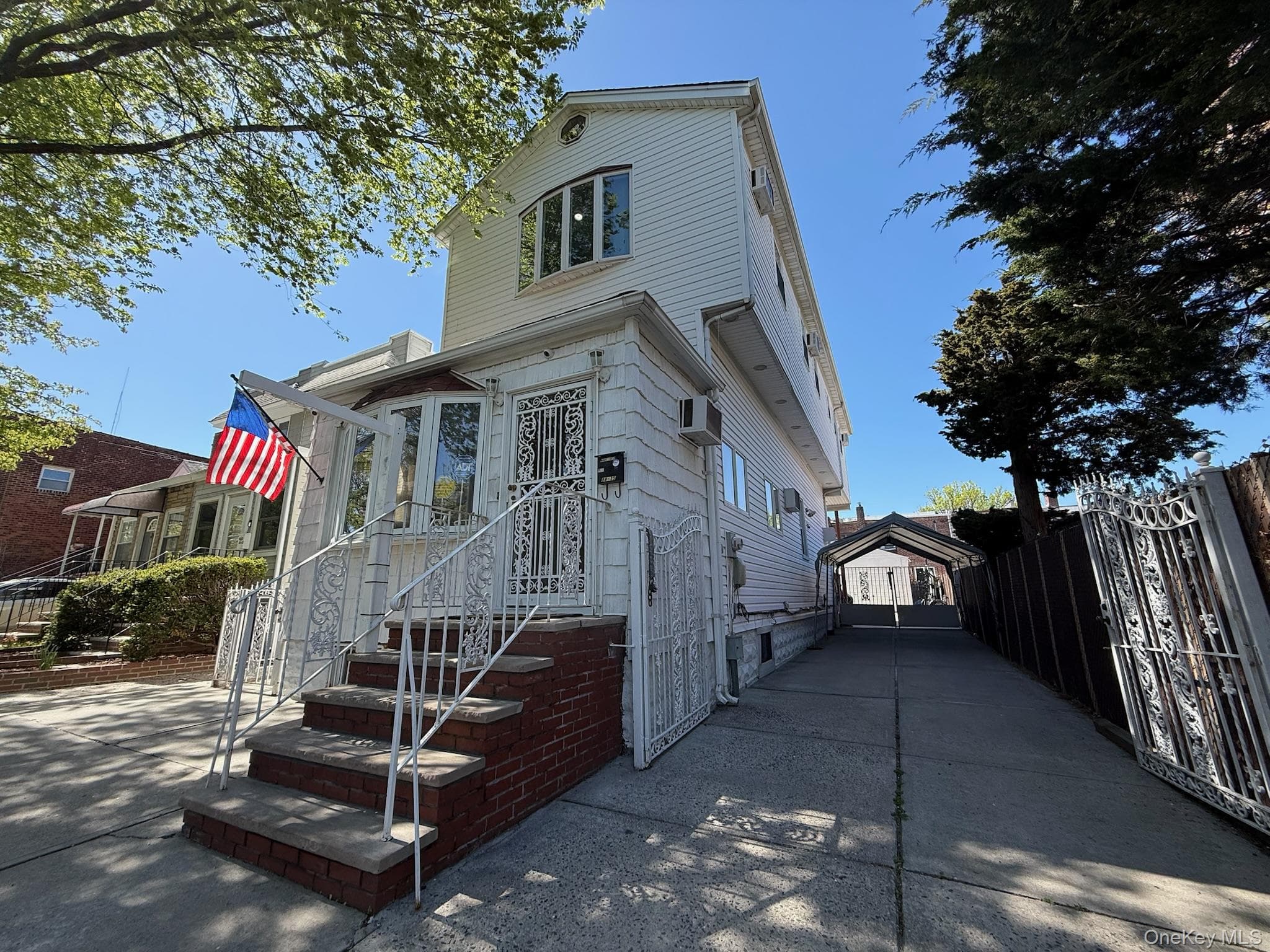 Front of Structure