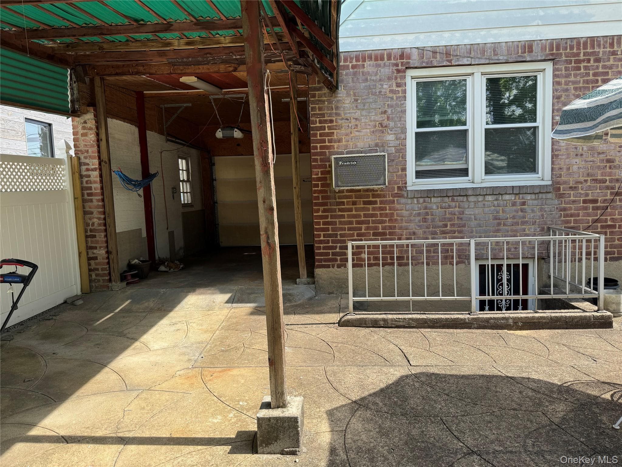 Back of Structure
