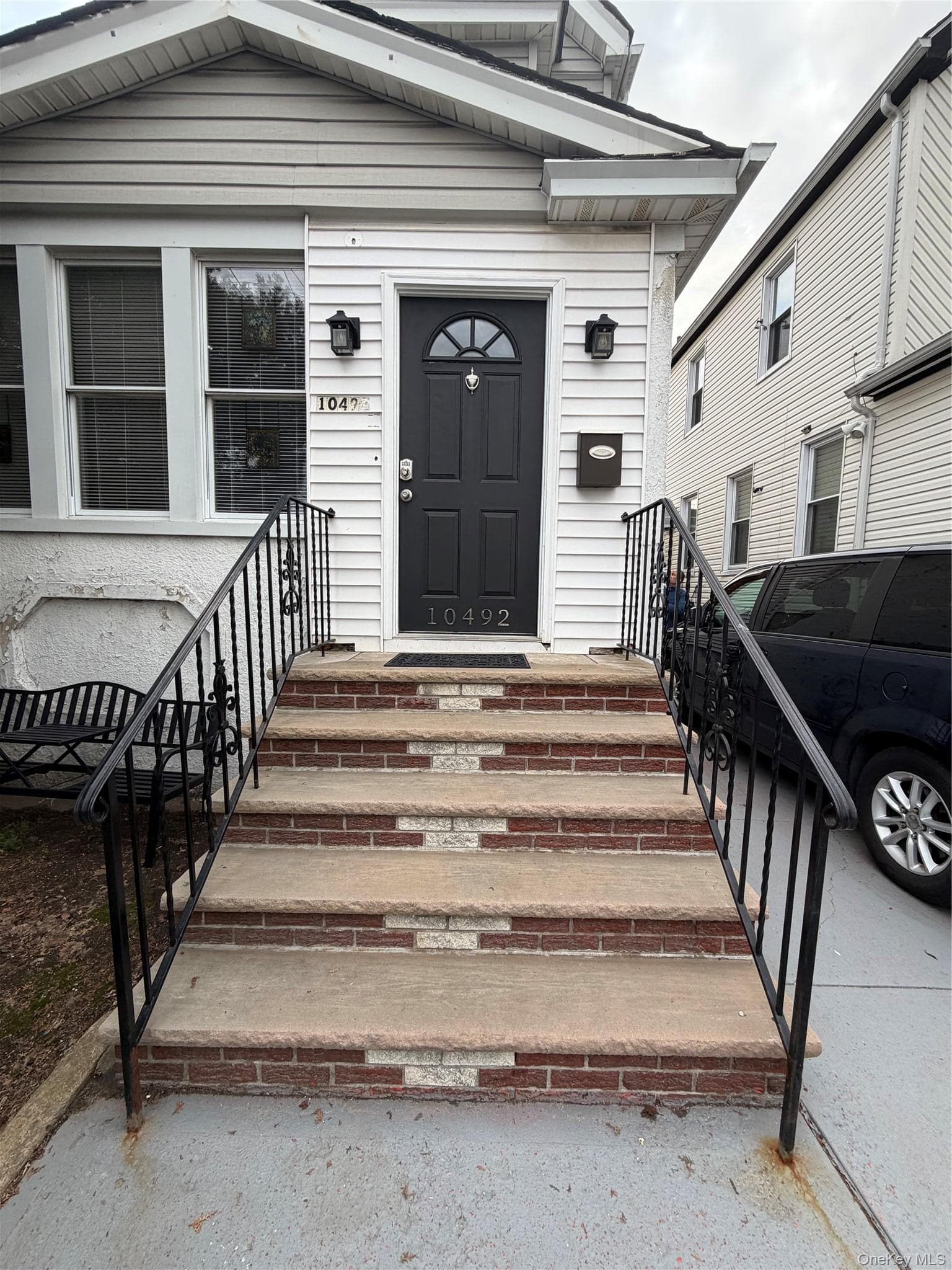 Front of Structure