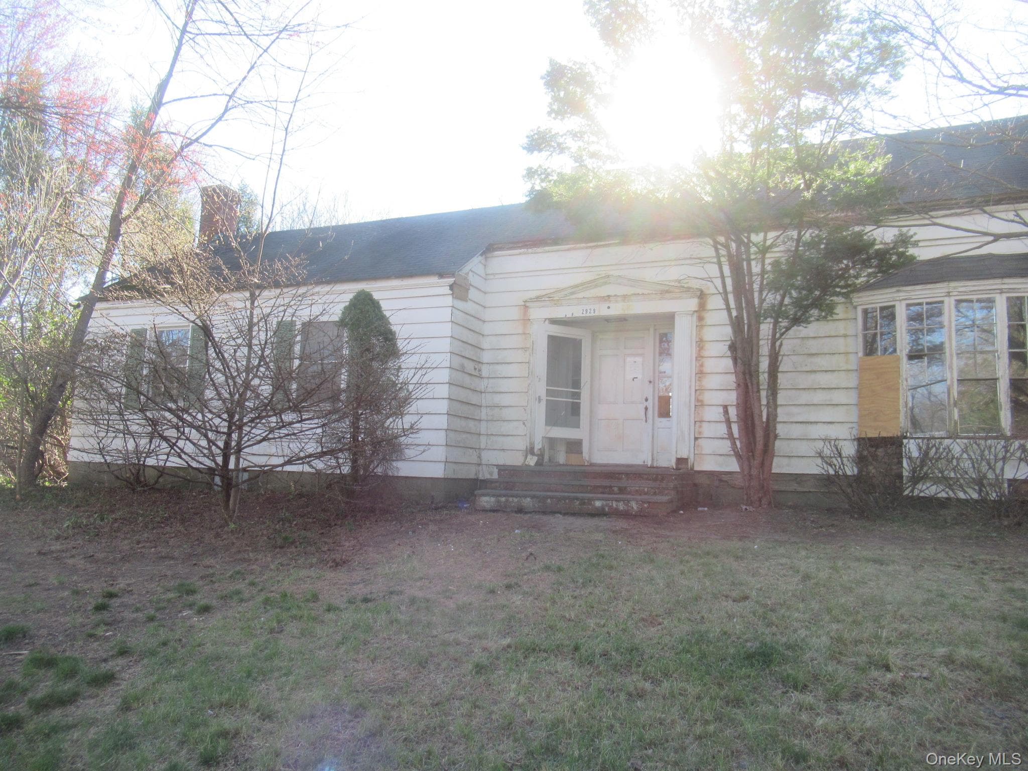 Front of Structure