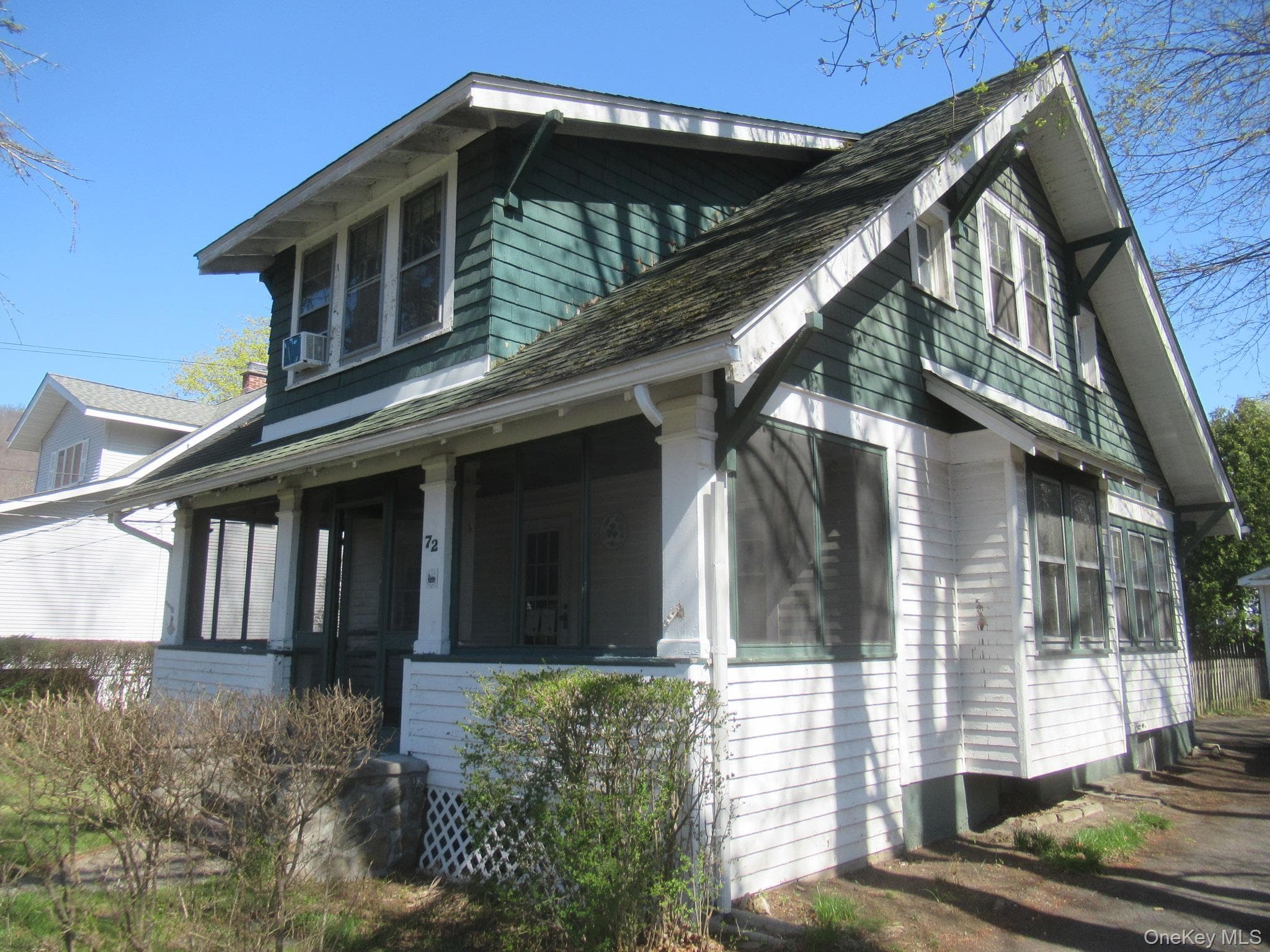 Front of Structure