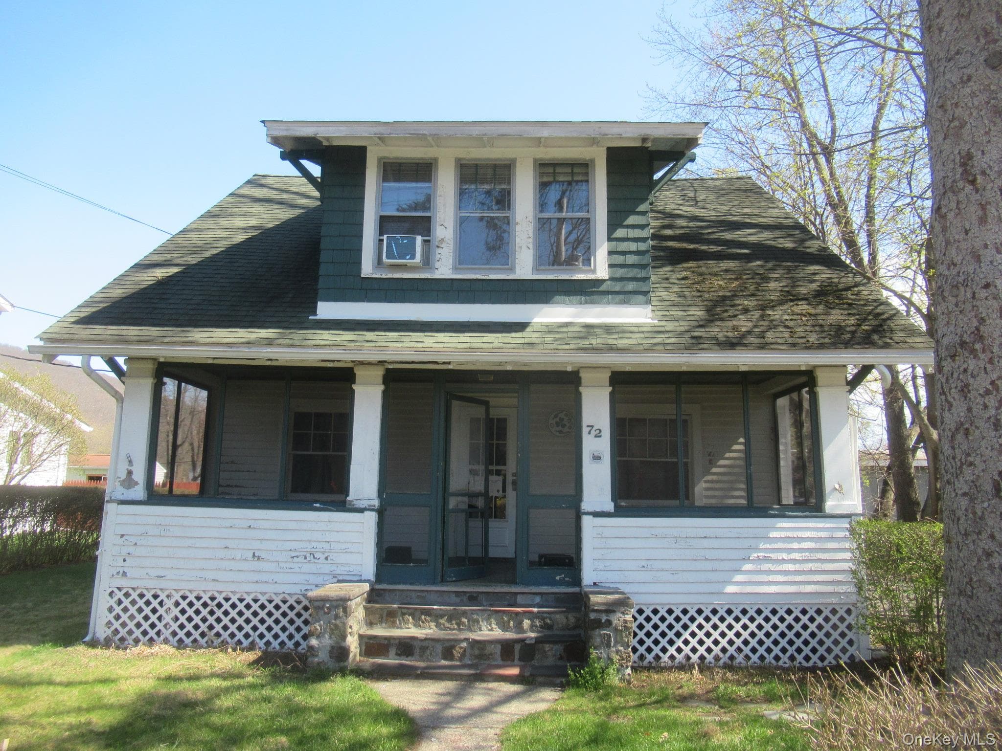 Front of Structure