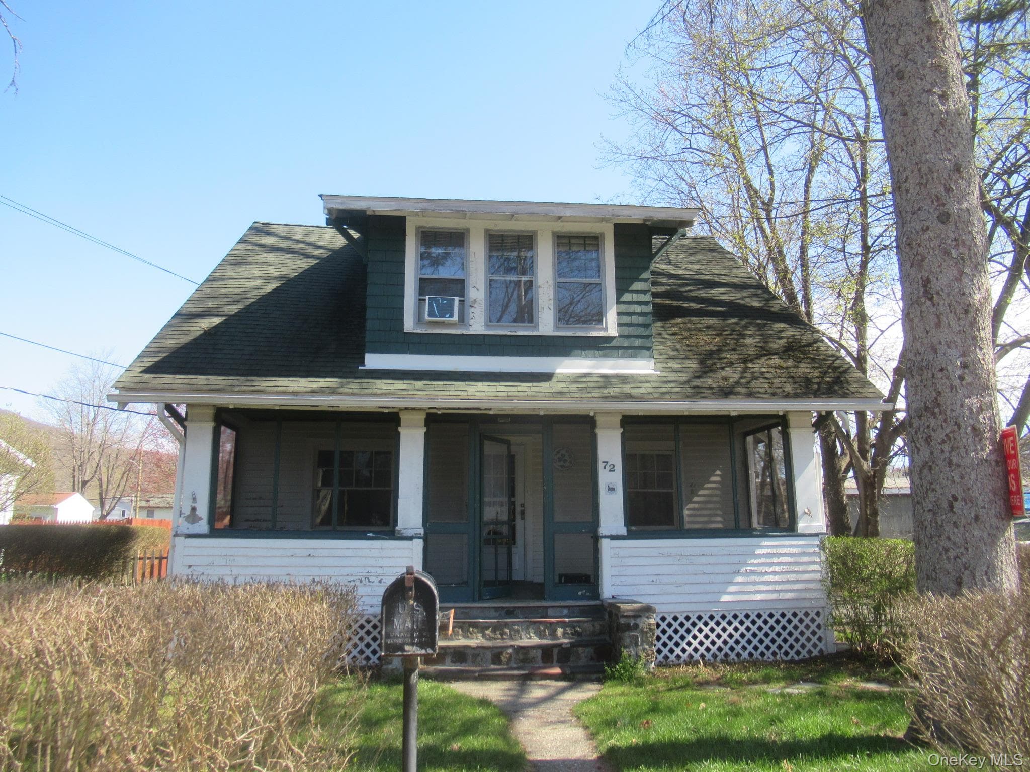 Front of Structure
