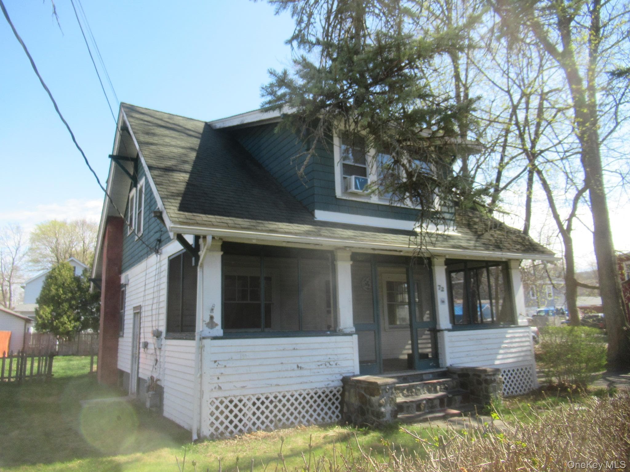Front of Structure
