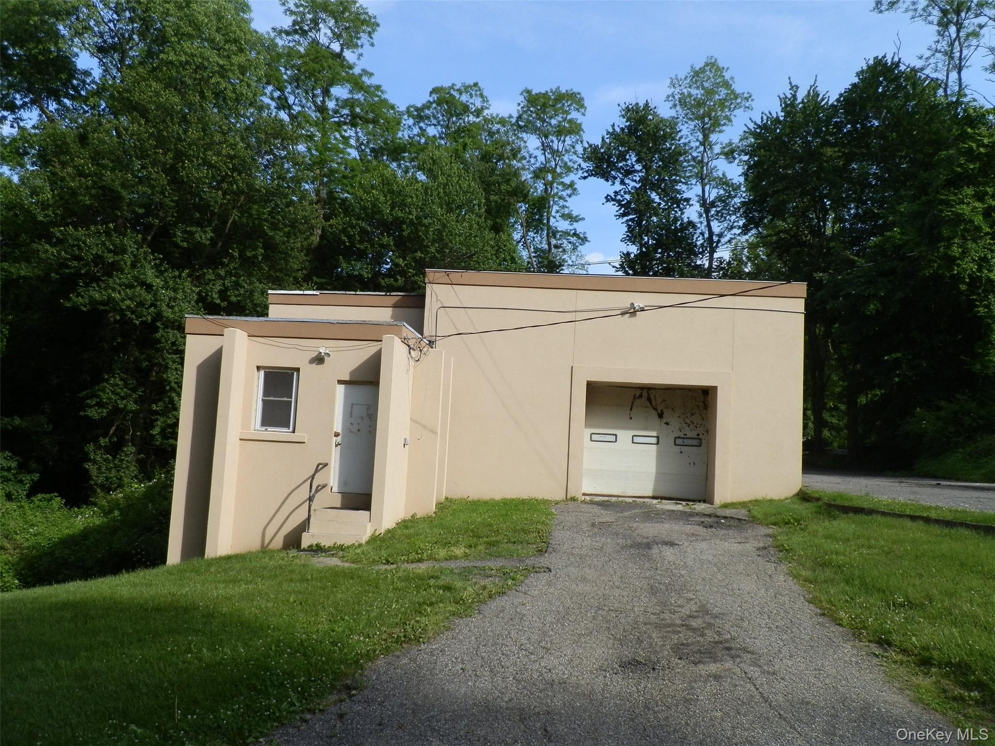 Front of Structure
